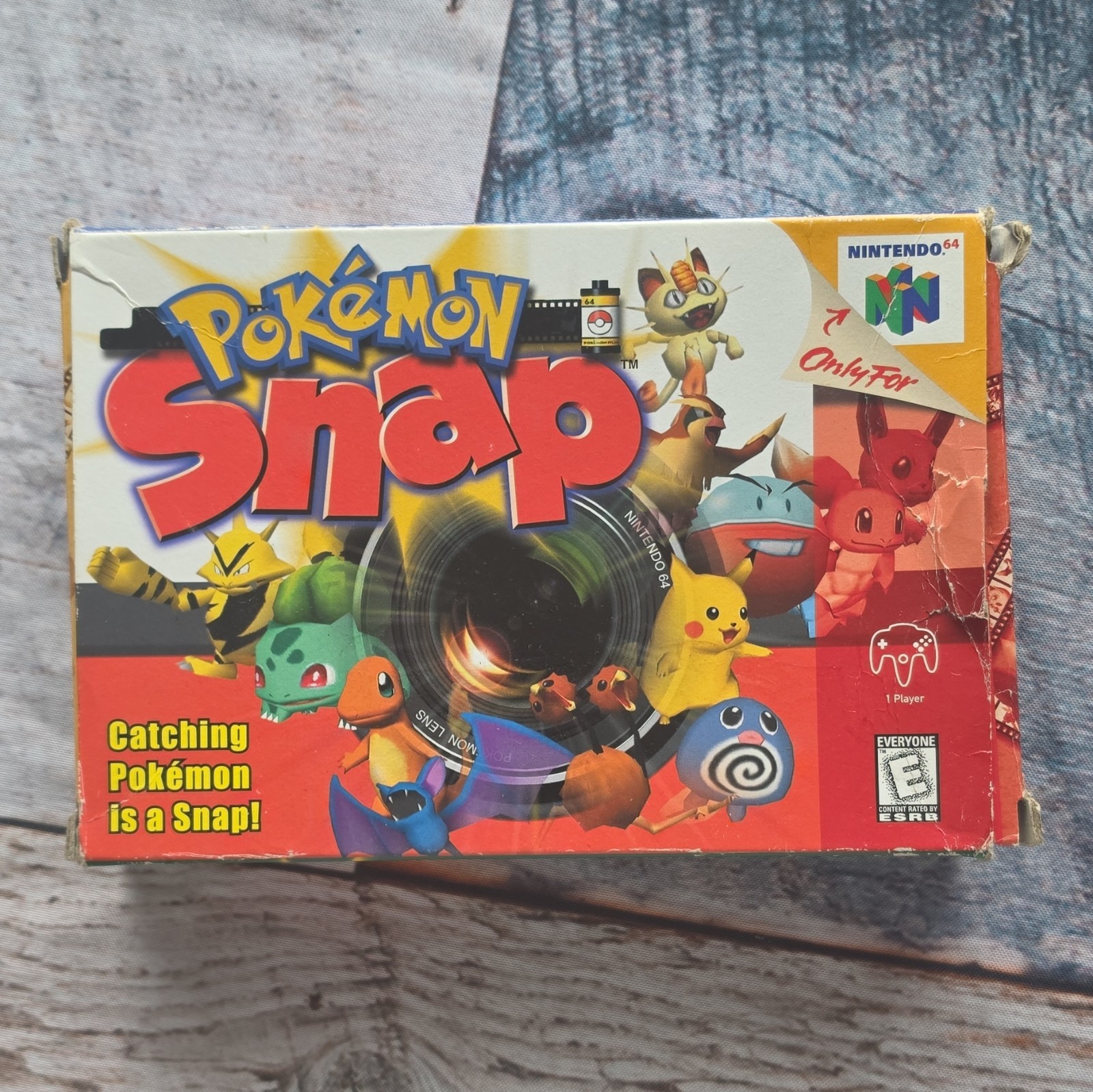 Pokémon Snap (Nintendo 64) CIB w/ Manual, E Rated, NTSC-U/C (1999)