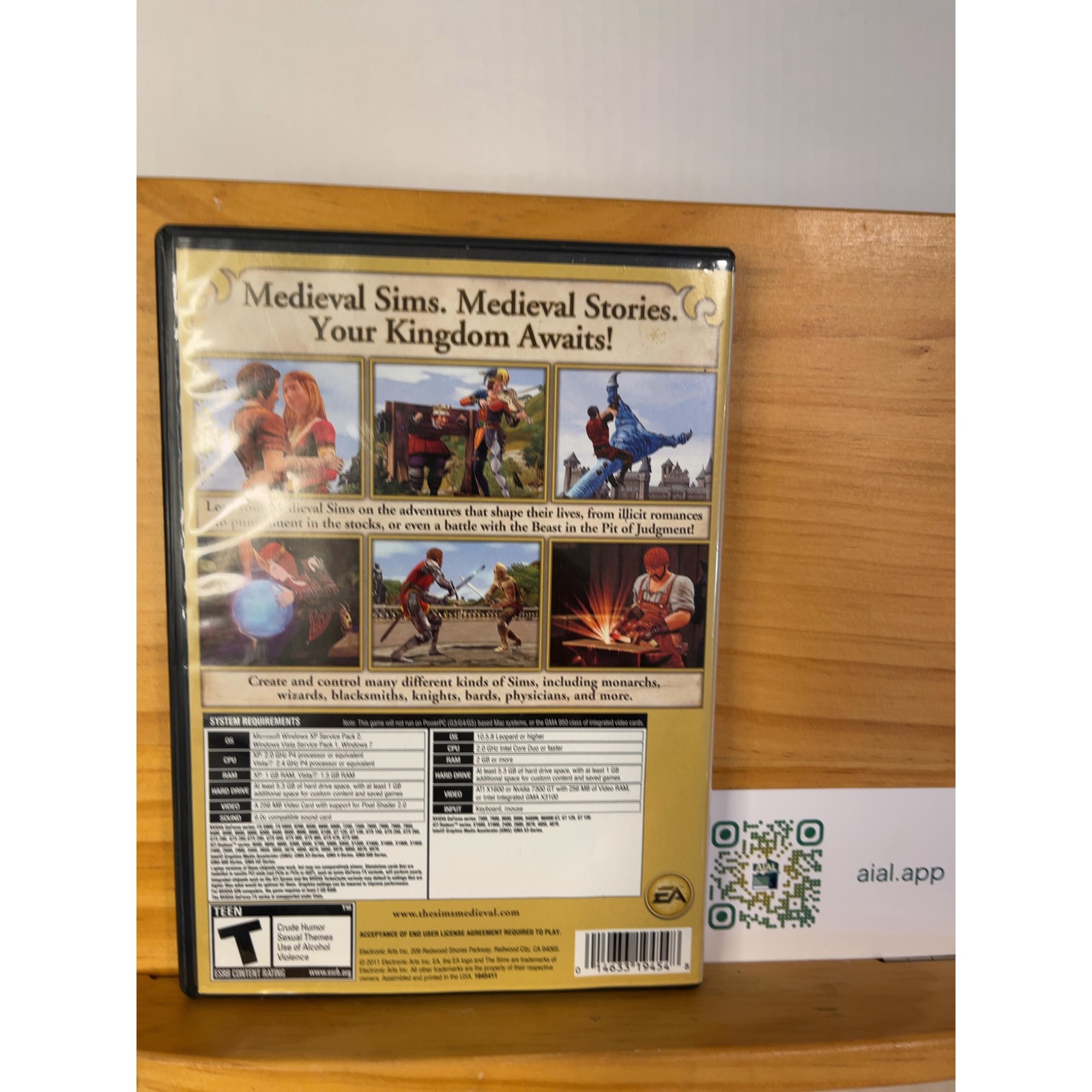 The Sims Medieval Limited Edition DVD-ROM 2011 PC Game CIB