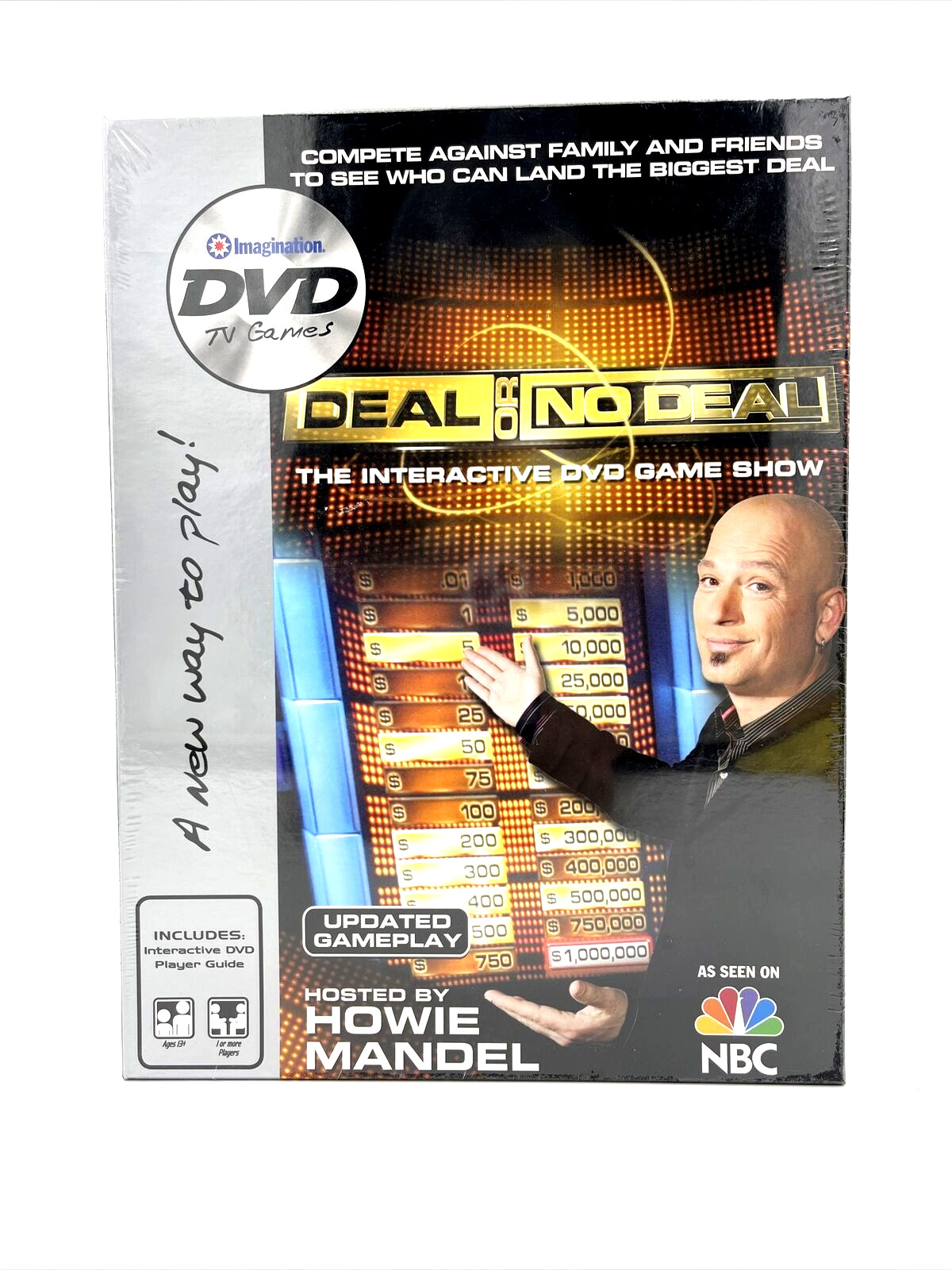 Deal or No Deal Imagination DVD Game New in Package FREE S&H