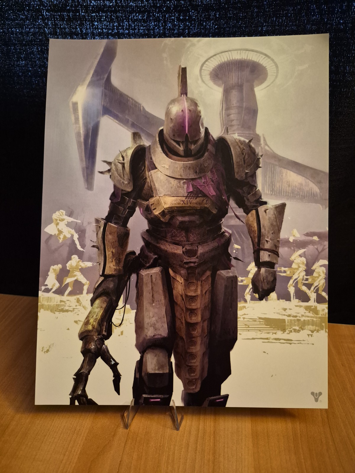Destiny 2 Season of Dawn Saint-14 Mini Art Print Lithograph Bungie Store Promo