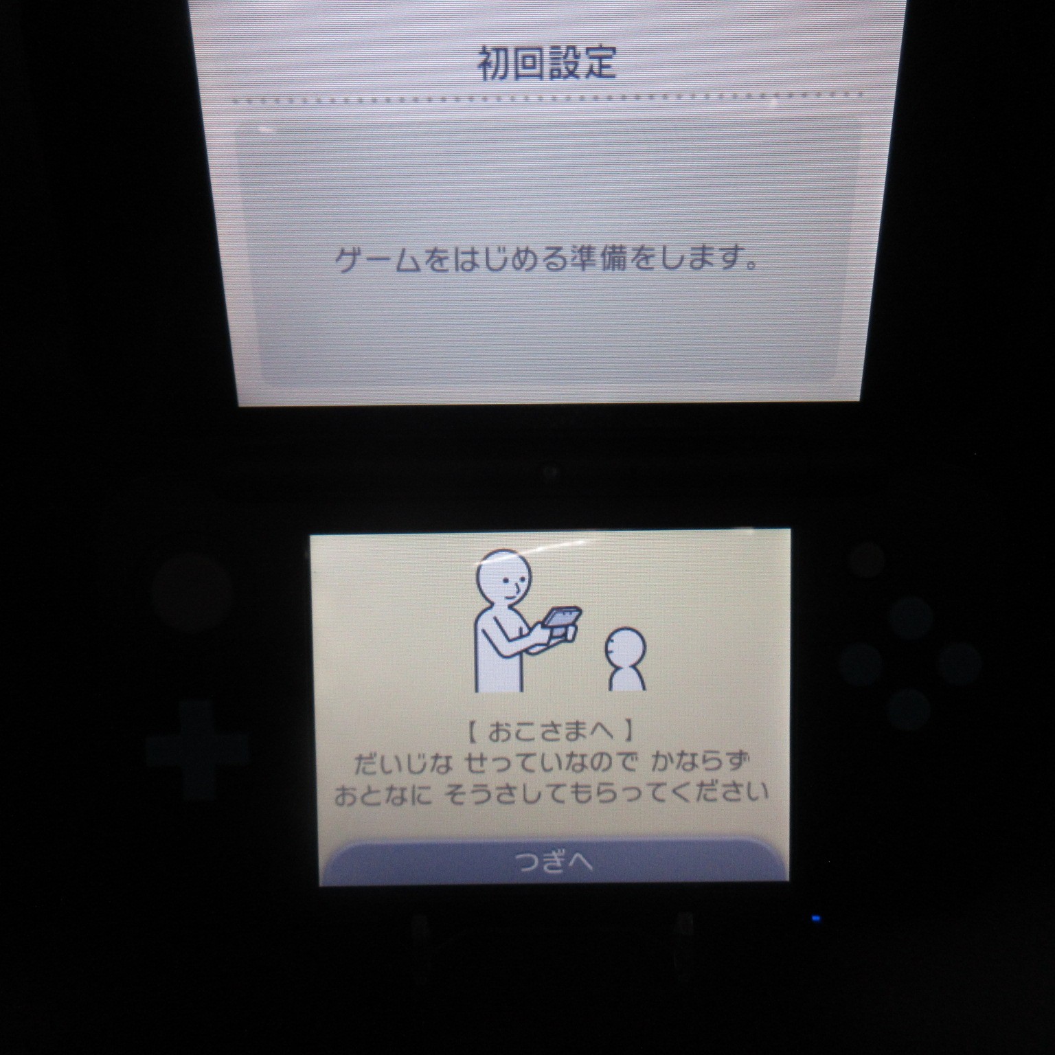 【Near Mint】Nintendo New 2DS LL XL Black x Turquoise Console ONLY Japan Ver. #DEN