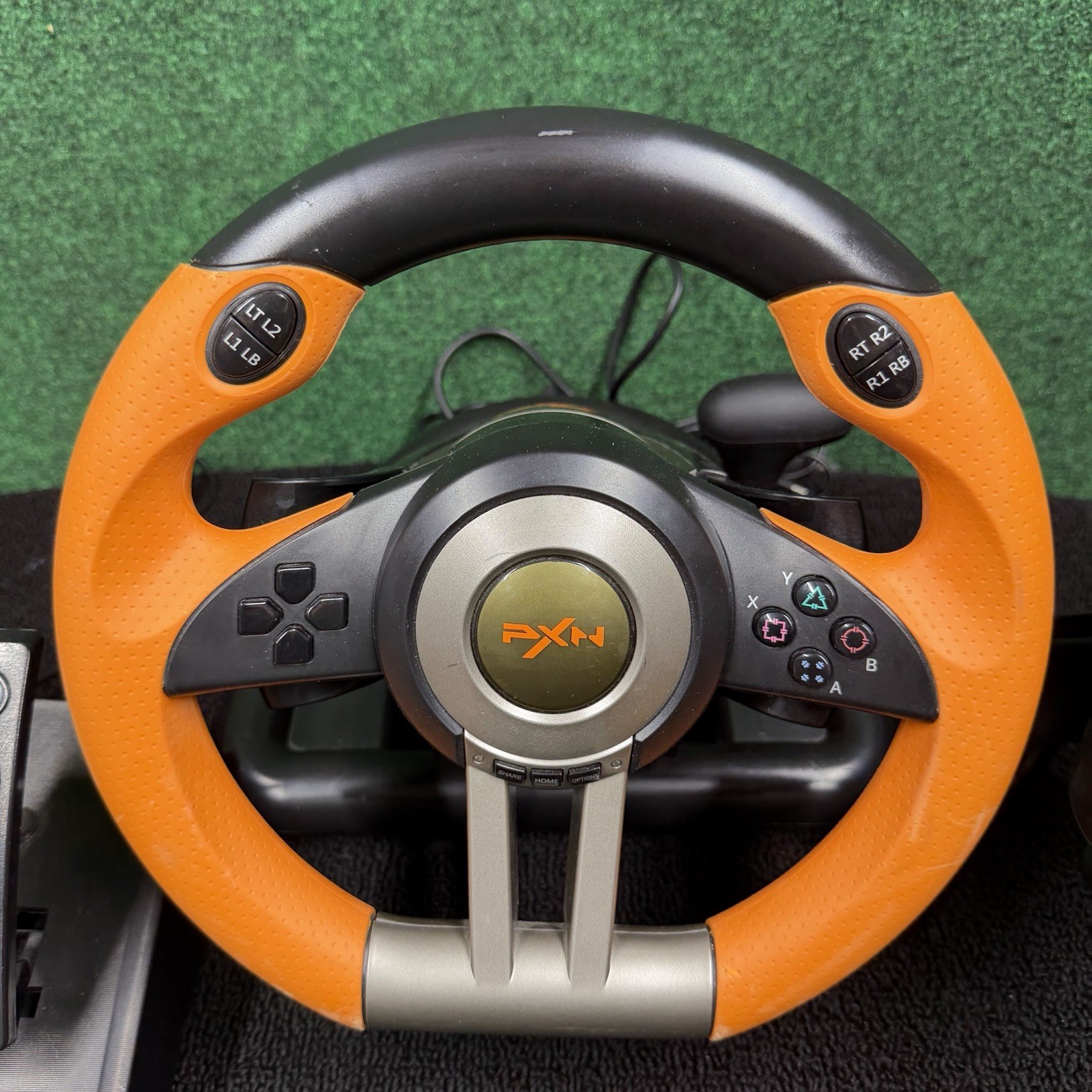 Thrustmaster PXN V3 Pro Racing Wheel with Pedals Orange & Black | Used