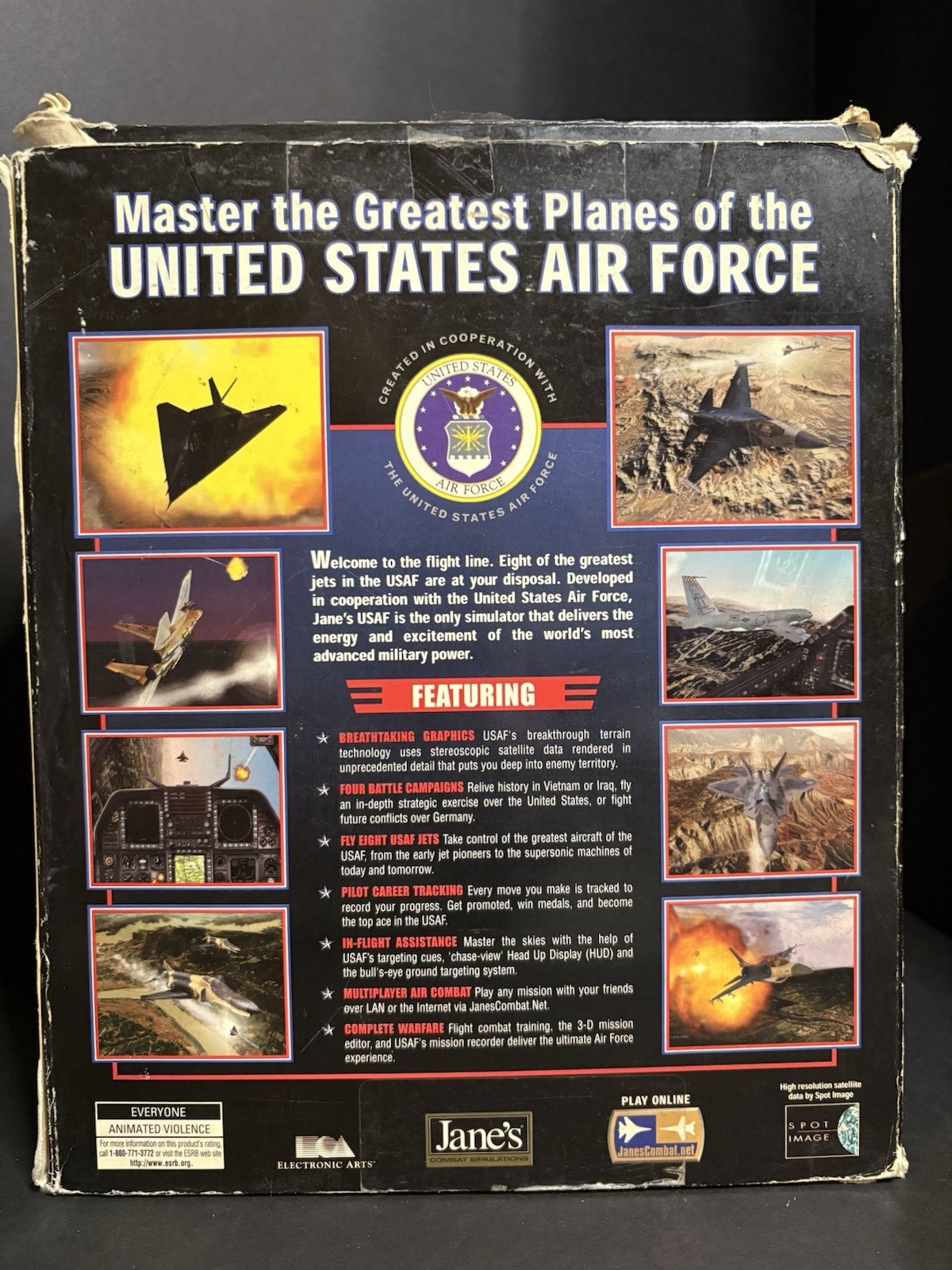 USAF Jane’s Combat Simulations (PC, 1999) CIB