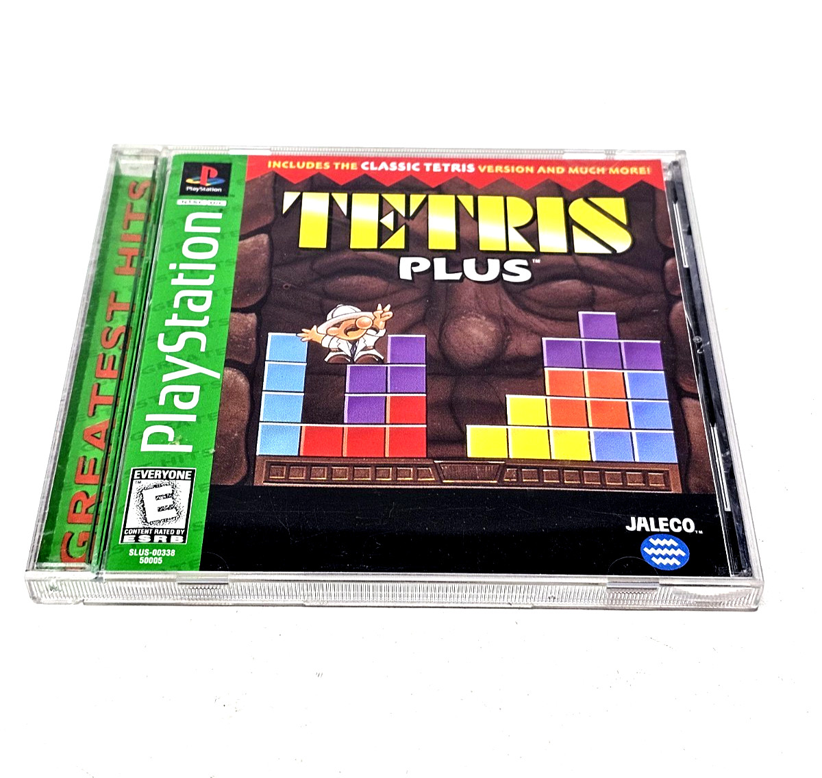 Tetris Plus (Sony Playstation 1, 1996) PS1 CIB Complete Refinished disc Tested