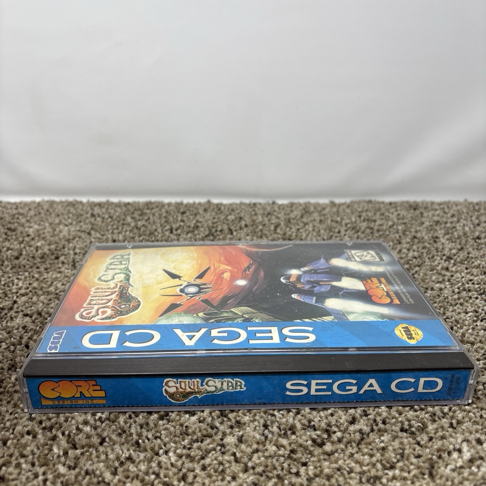 Soul Star (Sega CD, 1994) CIB Complete in Box w Manual Tested