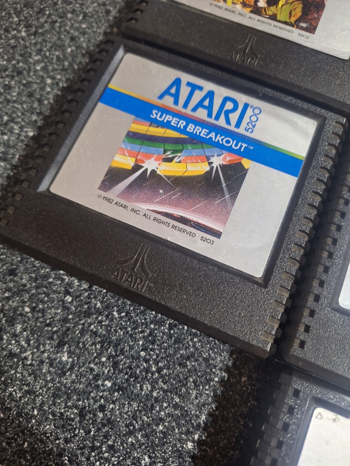 Atari 5200 Game Lot of 10 Game Cartridges TESTED WORKING