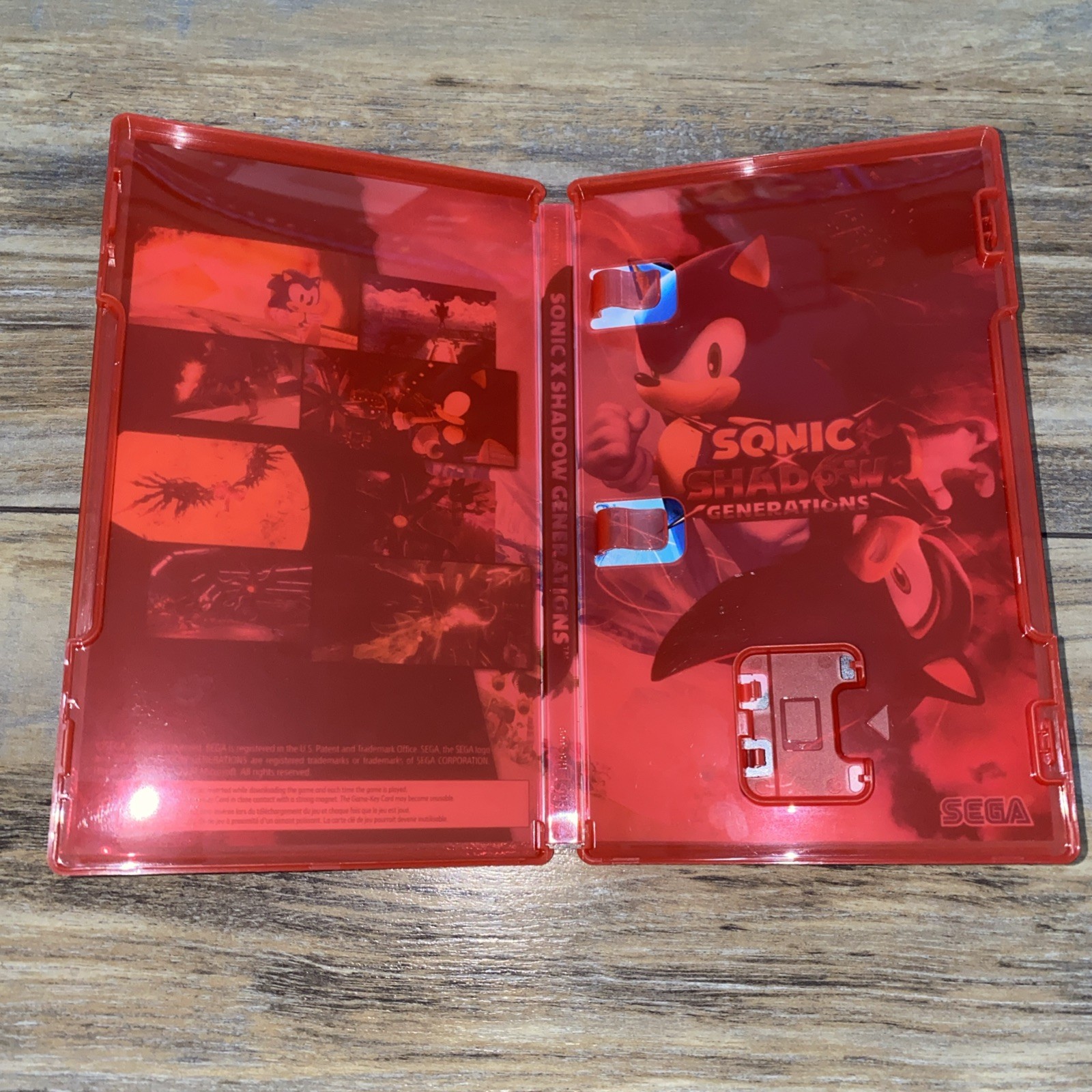 Sonic X Shadow Generations (Nintendo Switch 2) CASE ONLY NO GAME IS INCLUDED