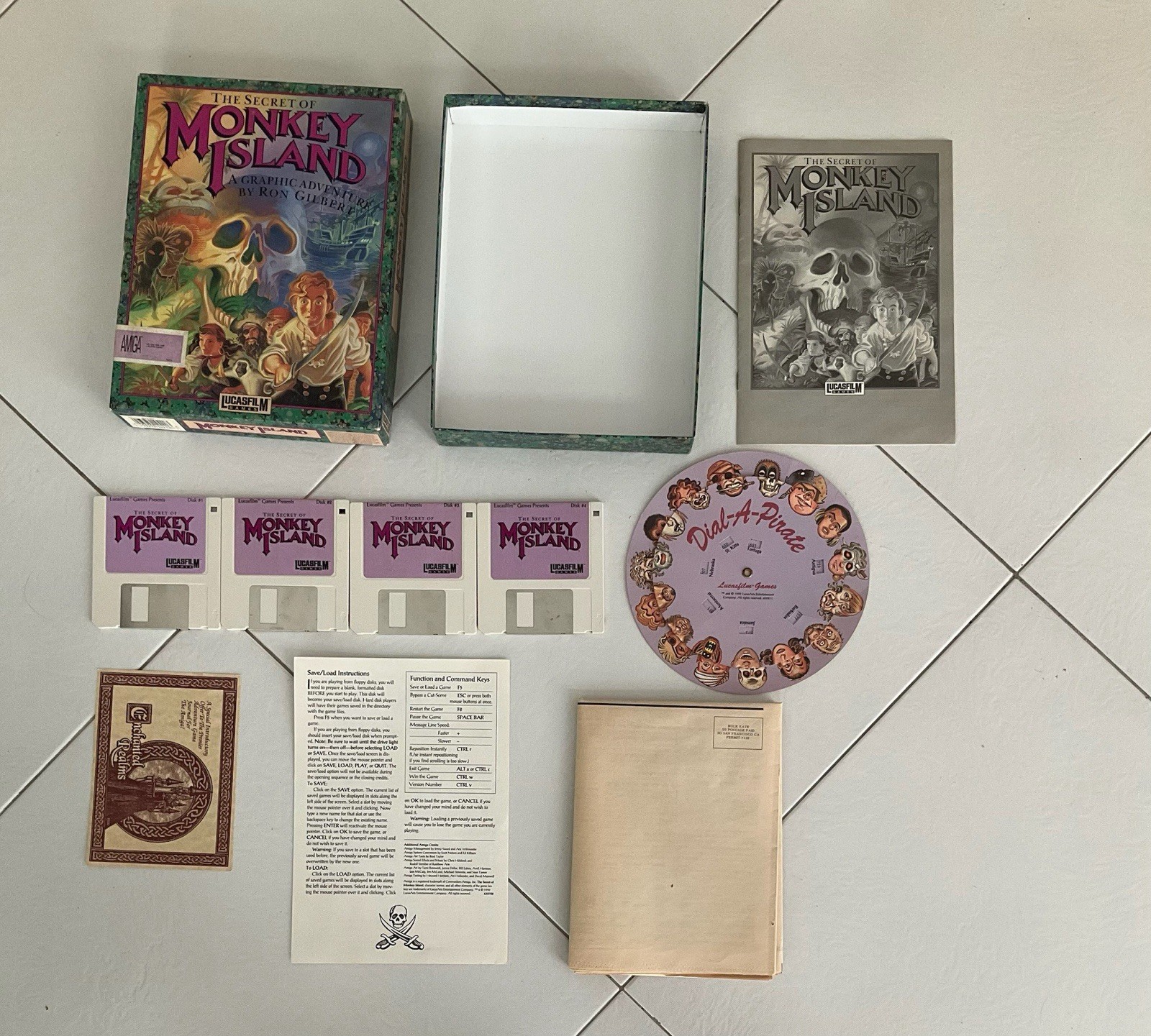The Secret of Monkey Island – Commodore Amiga COMPLETE