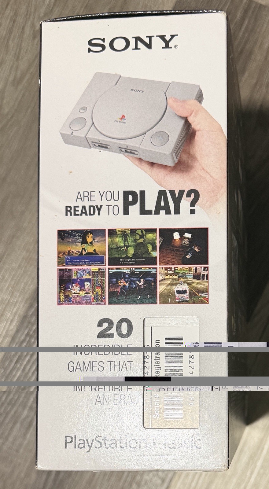 Sony PlayStation Classic Mini Console Brand New Never Opened