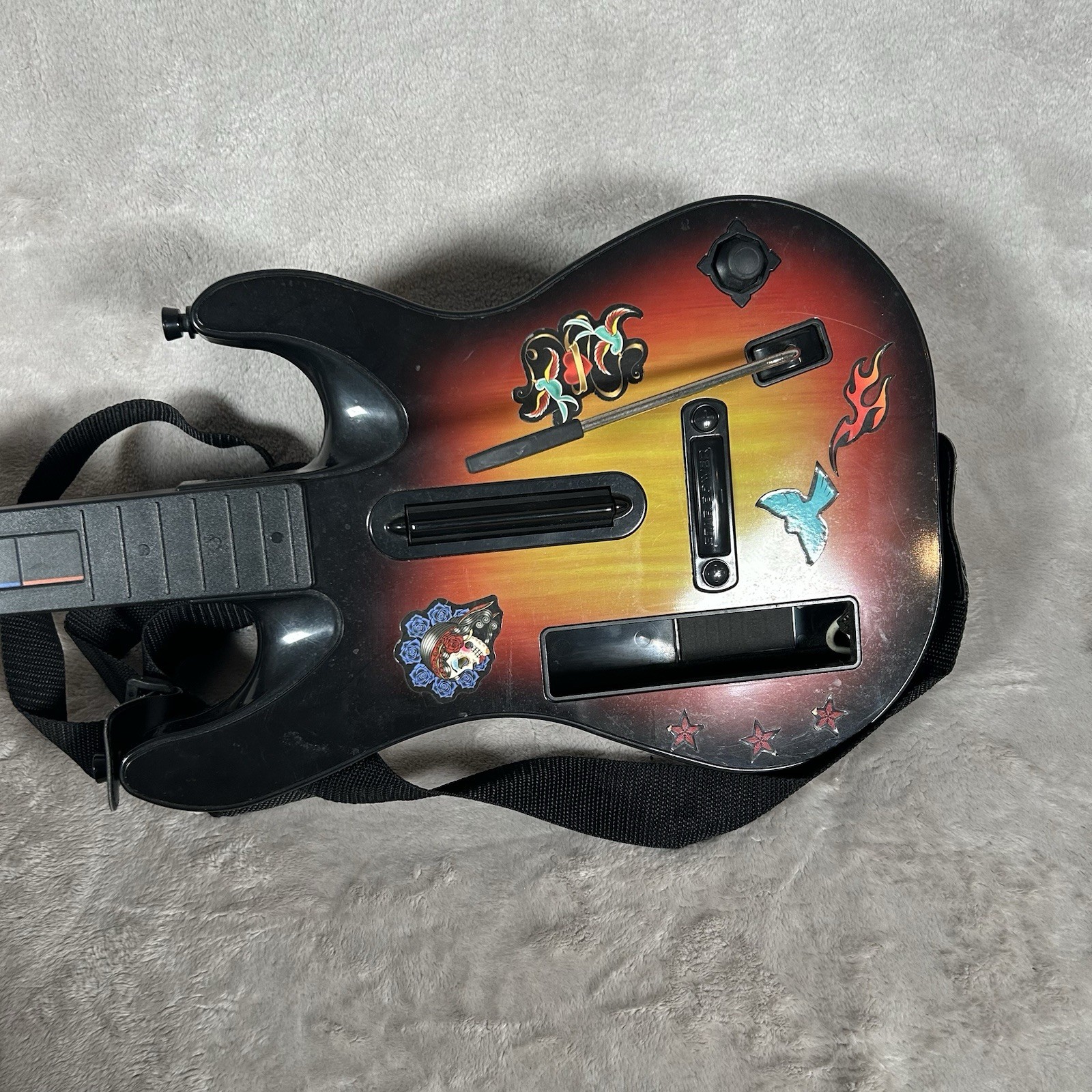 RedOctane Nintendo Wii Guitar Hero World Tour Sunburst Guitar w/ Strap 95455.805