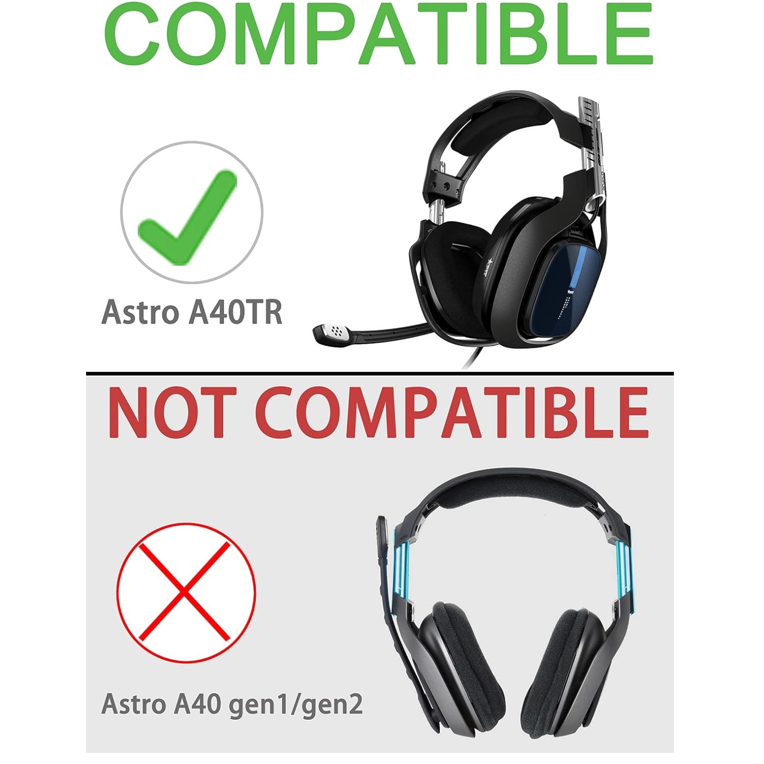 High-Density Noise Cancelling Ear Cushions – Astro A40 TR//