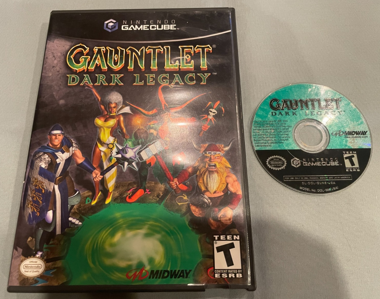 Gauntlet: Dark Legacy – Nintendo GameCube Midway Video Game in Original Case!