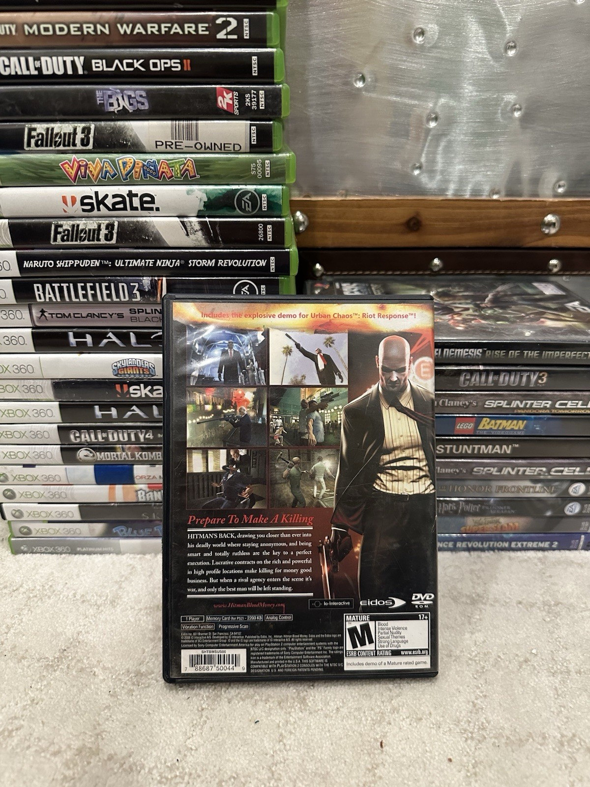 Hitman: Blood Money (Sony PlayStation 2, PS2) No Manual Tested