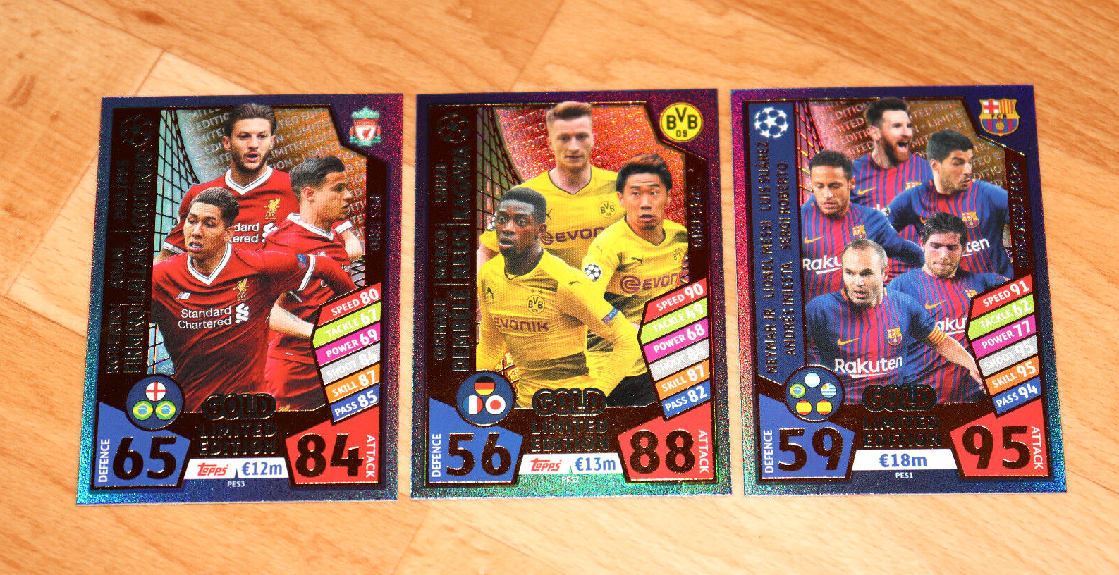 Topps Match Attax Trading Card Game UEFA Champions Collectible Cards Card Set
