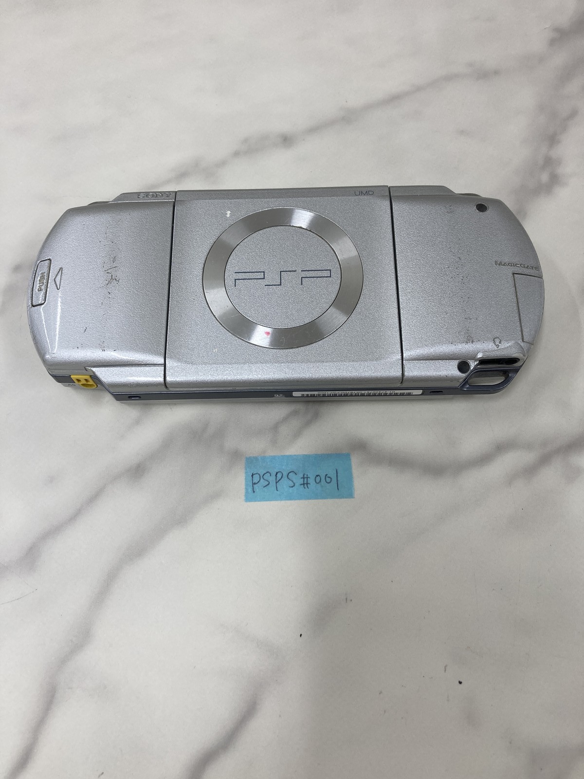 Used Silver PSP-1000 Console only | Tested | US Shipping | PSPS#001
