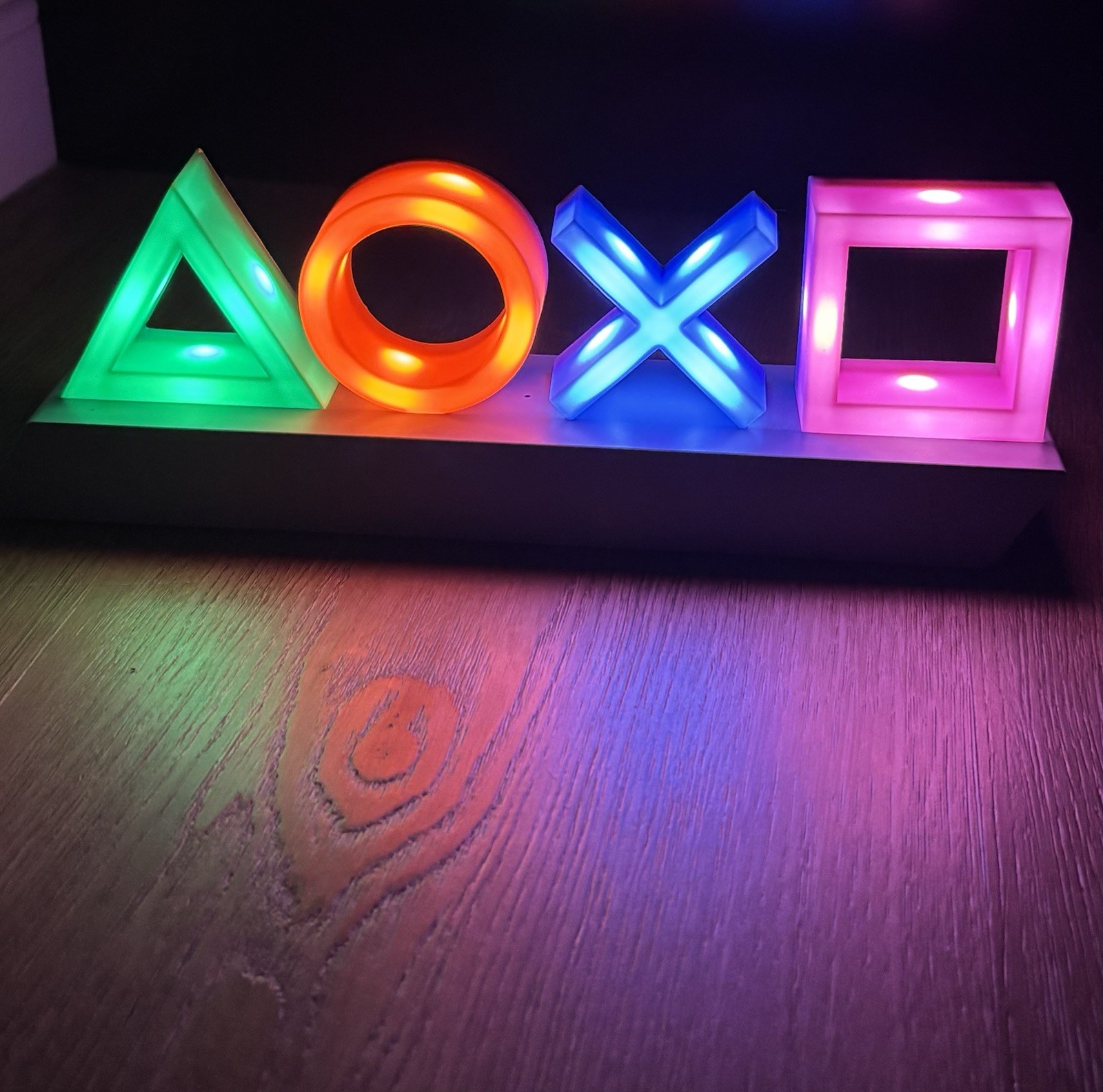 Paladone Playstation Color Icons Light 3 Modes- Tested Working