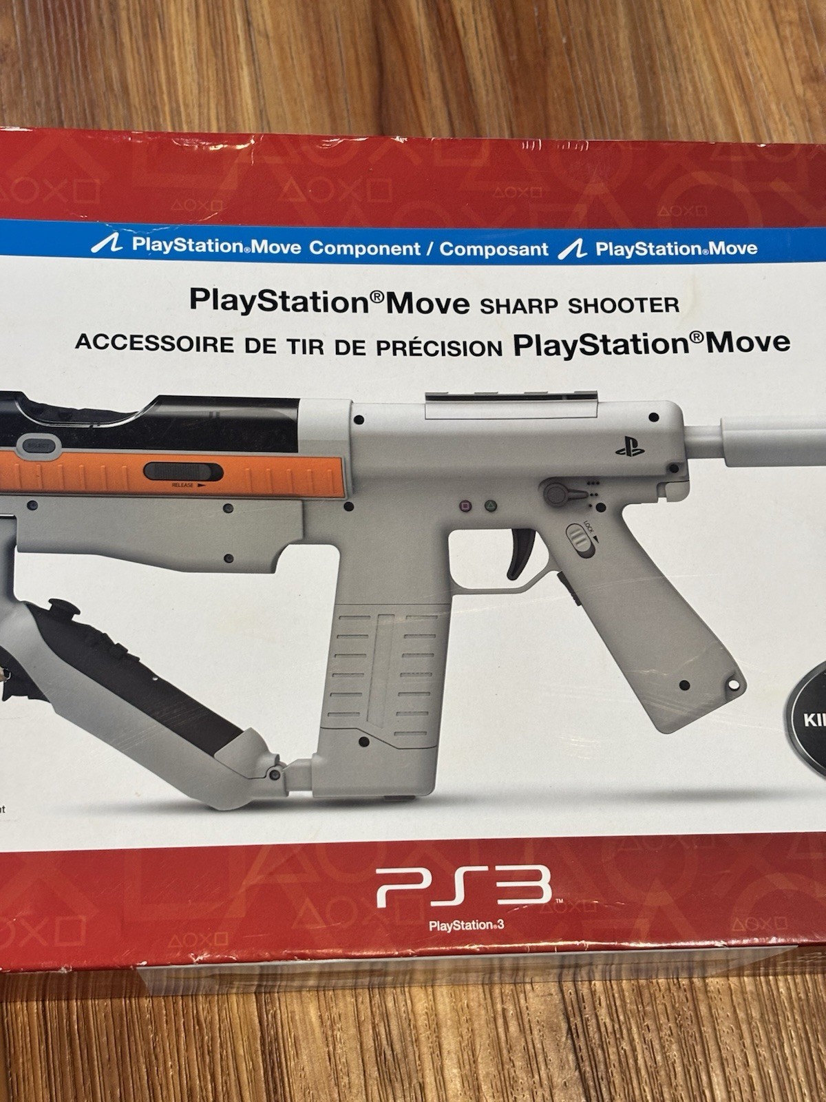 PlayStation Move Sharp Shooter Gun Controller for PlayStation 3 Open Box
