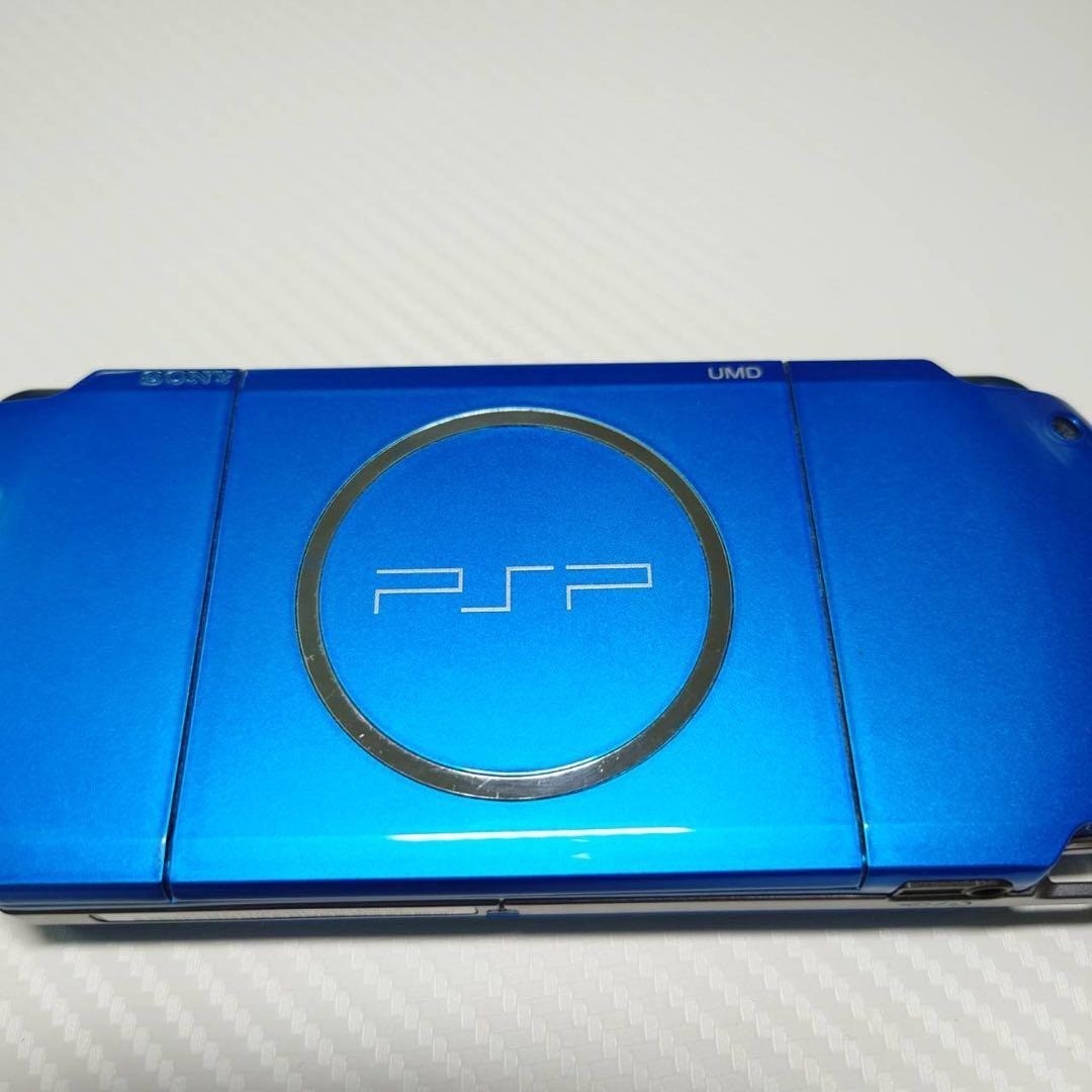 Sony PSP 3000 Vibrant Blue Complete in Box Near Mint 6747