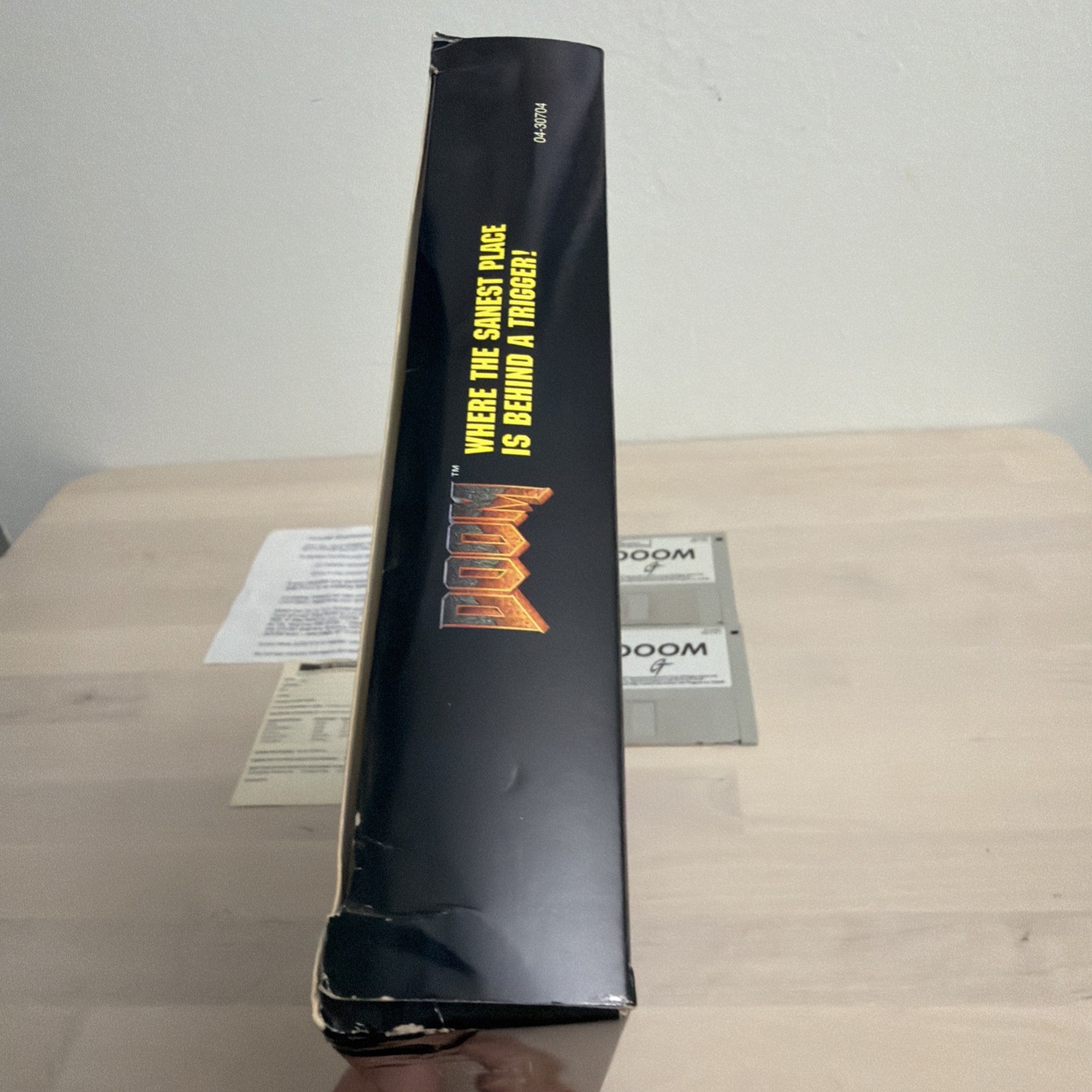 DOOM Shareware 1993 PC Big Box 3.5″ Diskettes Id Software GT Interactive