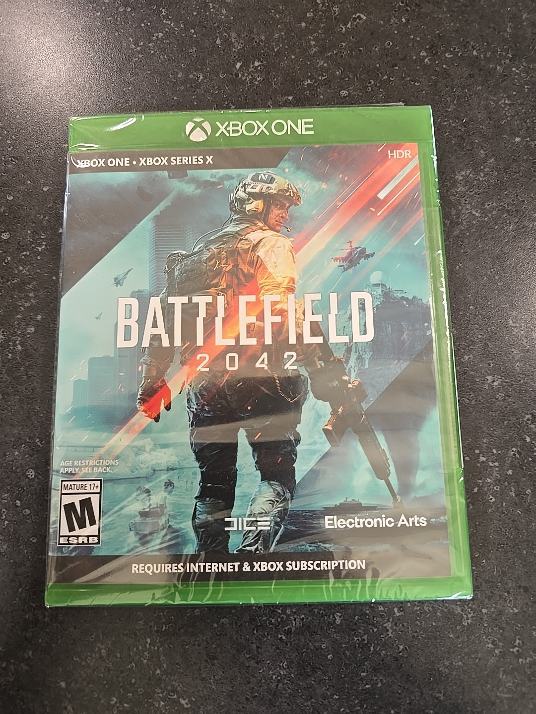 NEW — BATLEFIELD 2042 — Microsoft XBOX ONE — DICE EA — Sealed — FPS