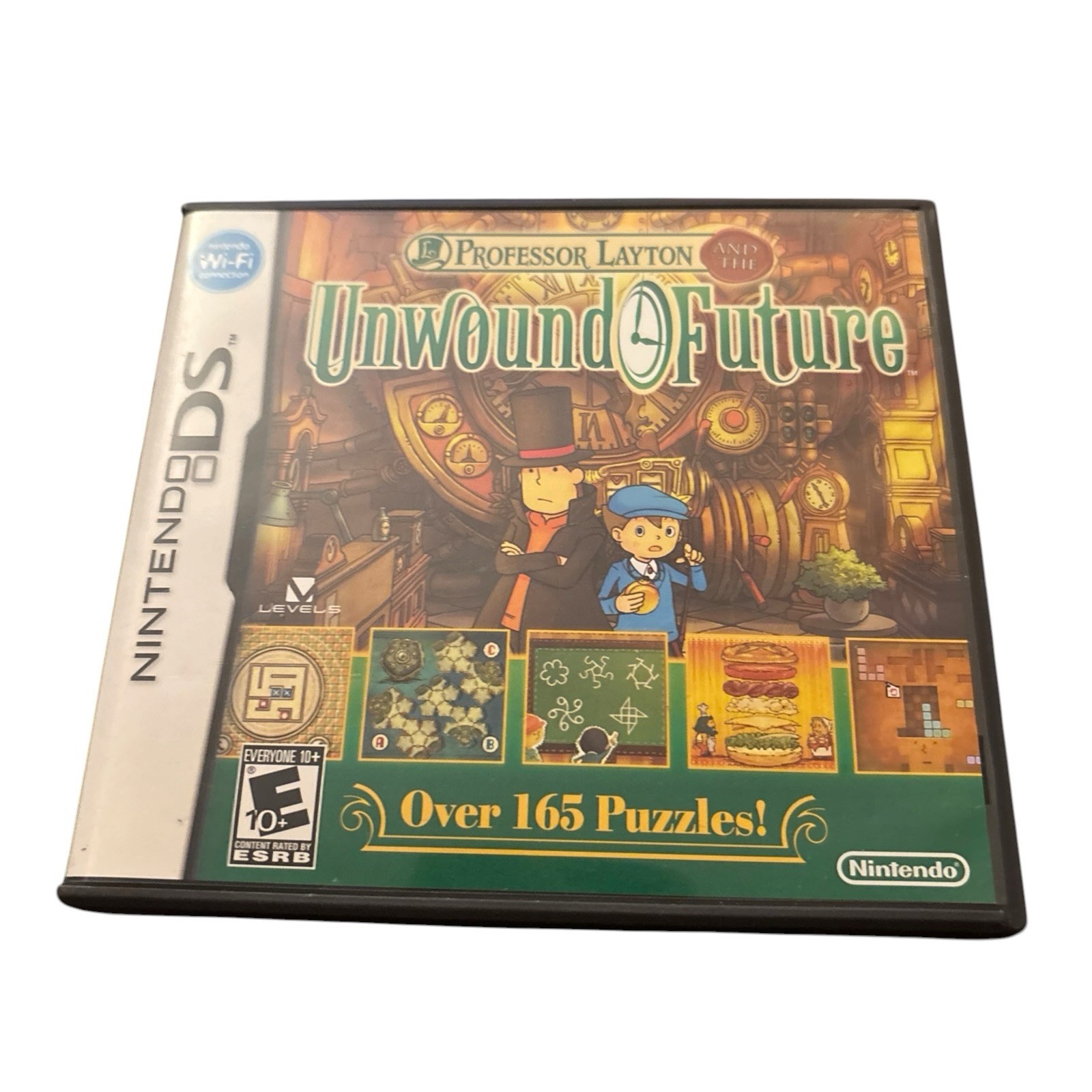 Professor Layton and the Unwound Future (Nintendo DS, 2010) CIB W/ Inserts