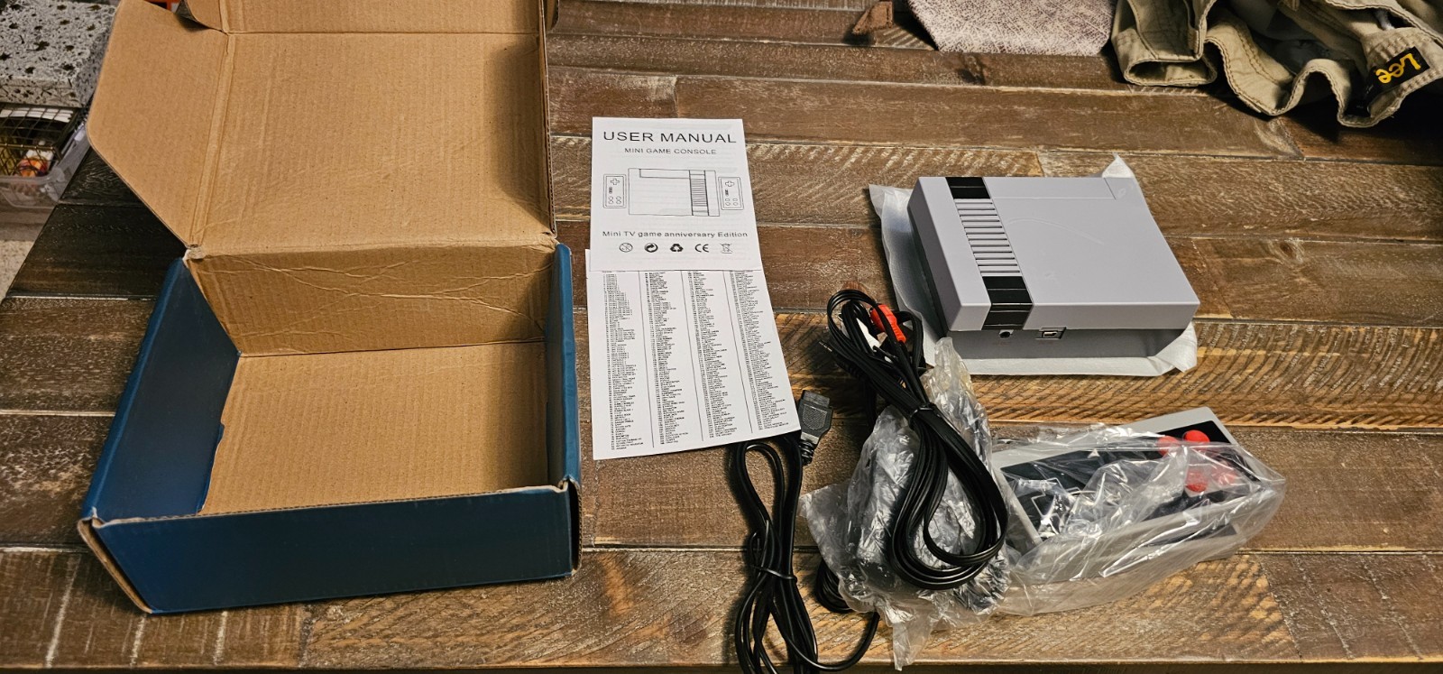 Nintendo Entertainment System Games Built In 60 games – Open Box