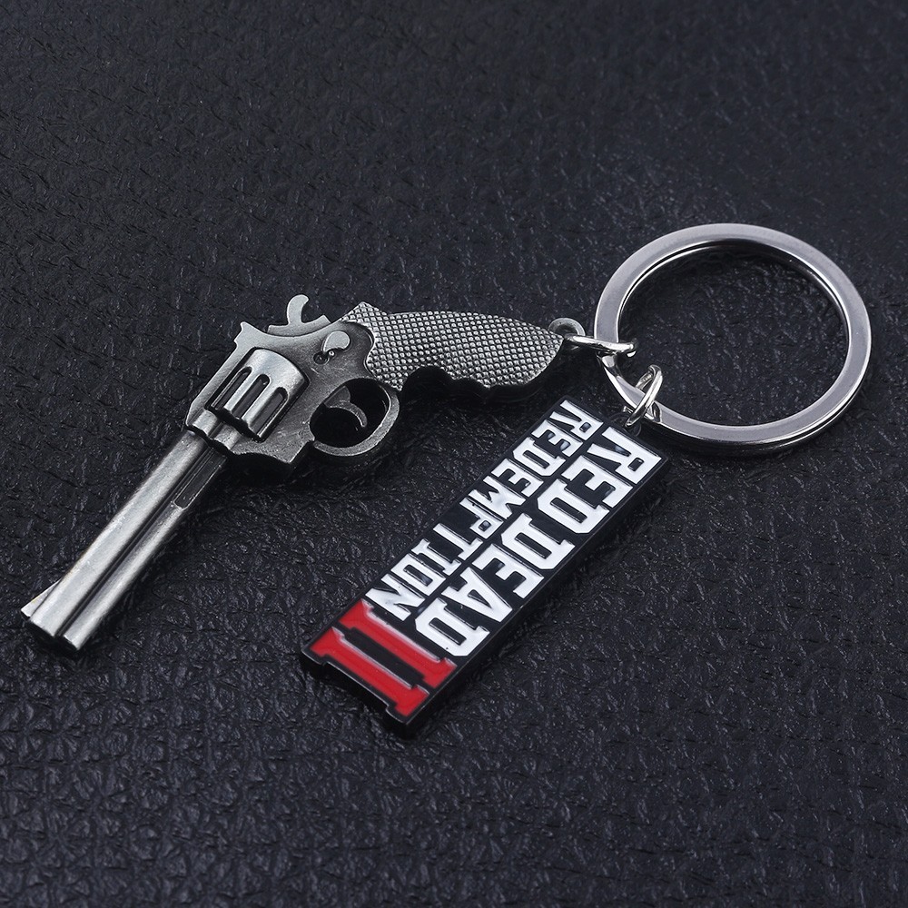 Rockstar Game Red Dead Redemption II Metal Keychain, FREE SHIPPING