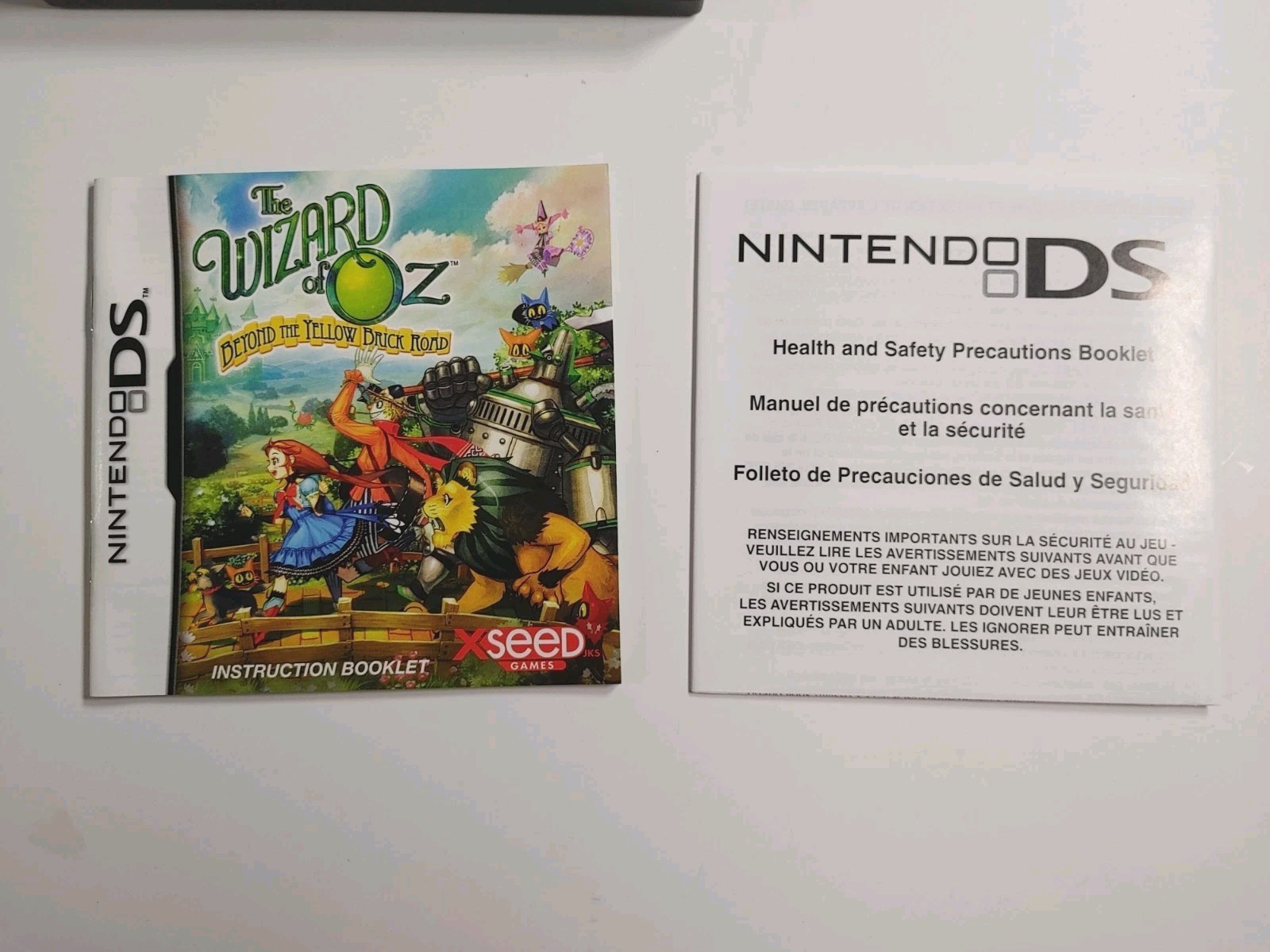 The Wizard Of Oz Beyond The Brick Road Nintendo DS *VG Condition, Tested* CIB