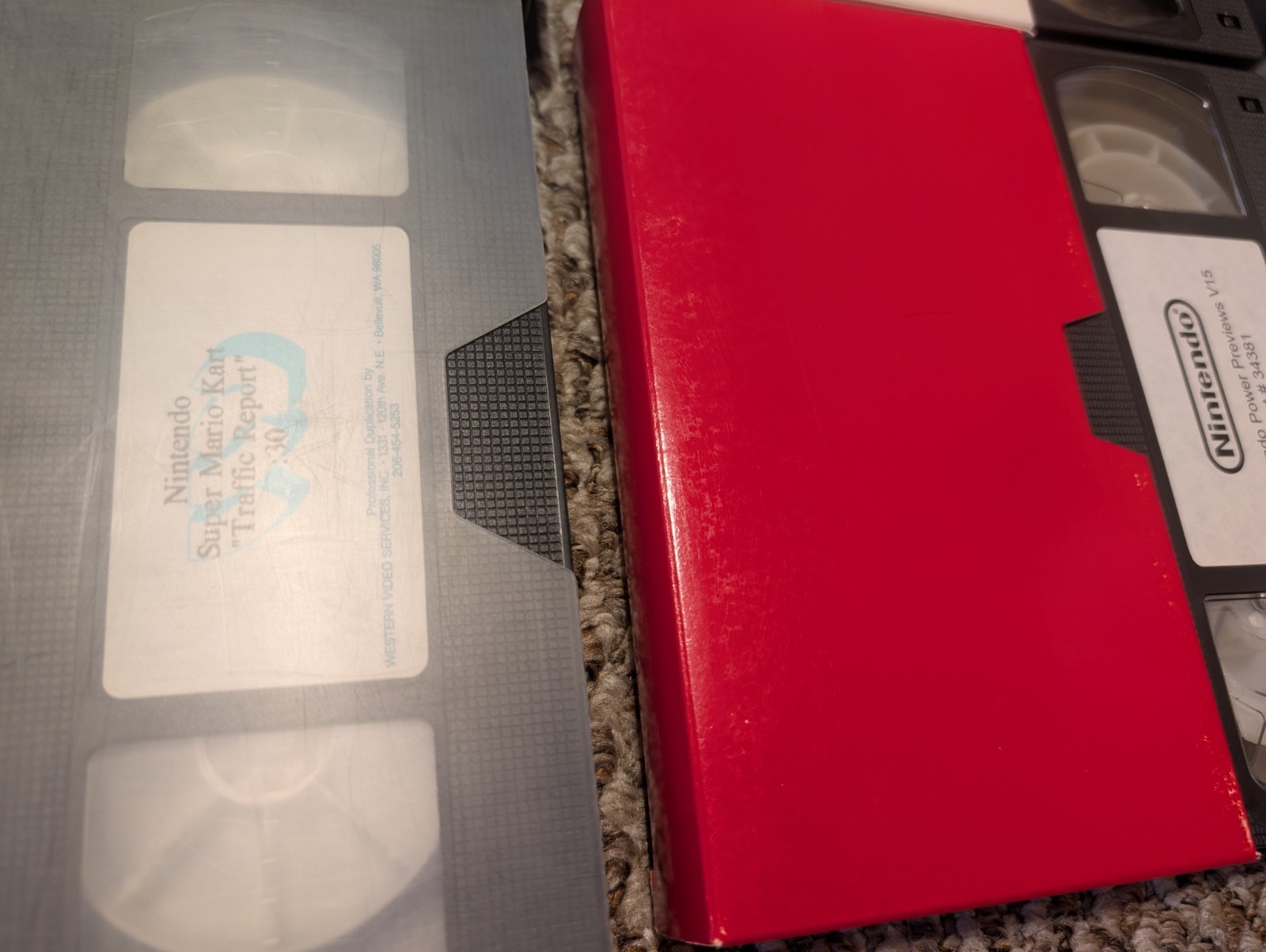 VHS Tape Lot Promo Demo Store Company Rare Dev SNES Nintendo Sony Sega Internal
