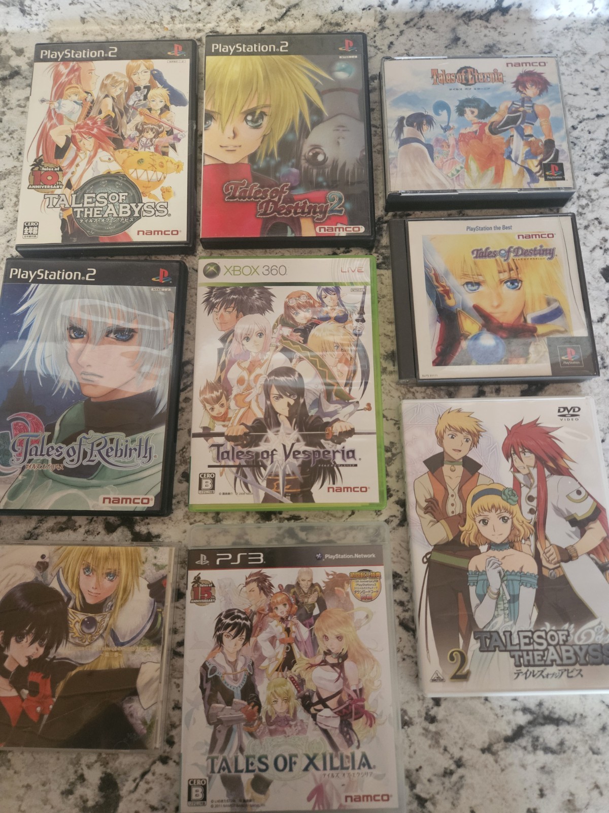 Multiple System JRPG Lot Xbox/ Playstation / PC all CIB excellent Shape