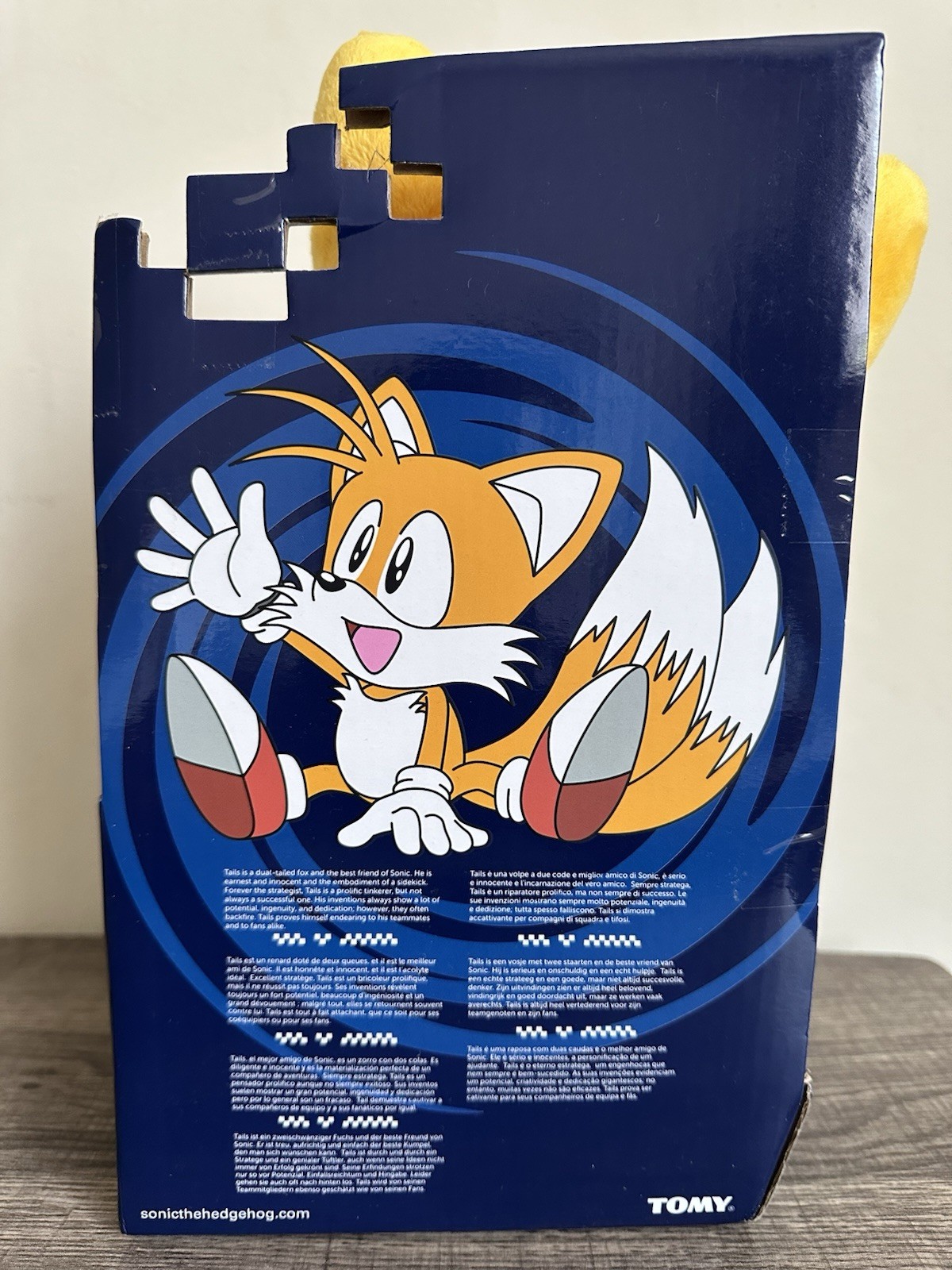 TOMY Sonic The Hedgehog Classic Tails Plush