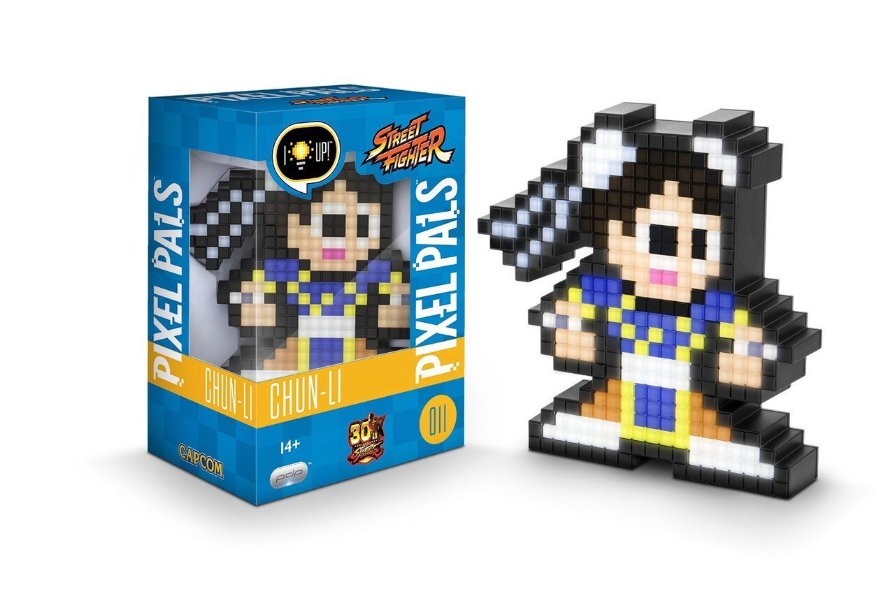 NEW Pixel Pals Street Fighter Set of 4 – Ryu, Ken, Chun-Li, M. Bison