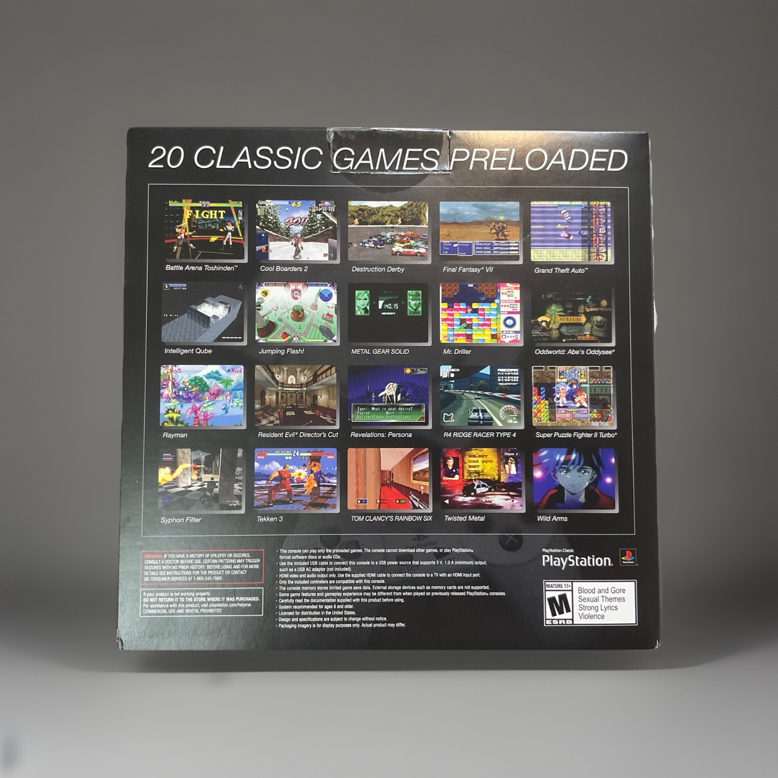 Sony PlayStation Classic Gray Console (3003868)