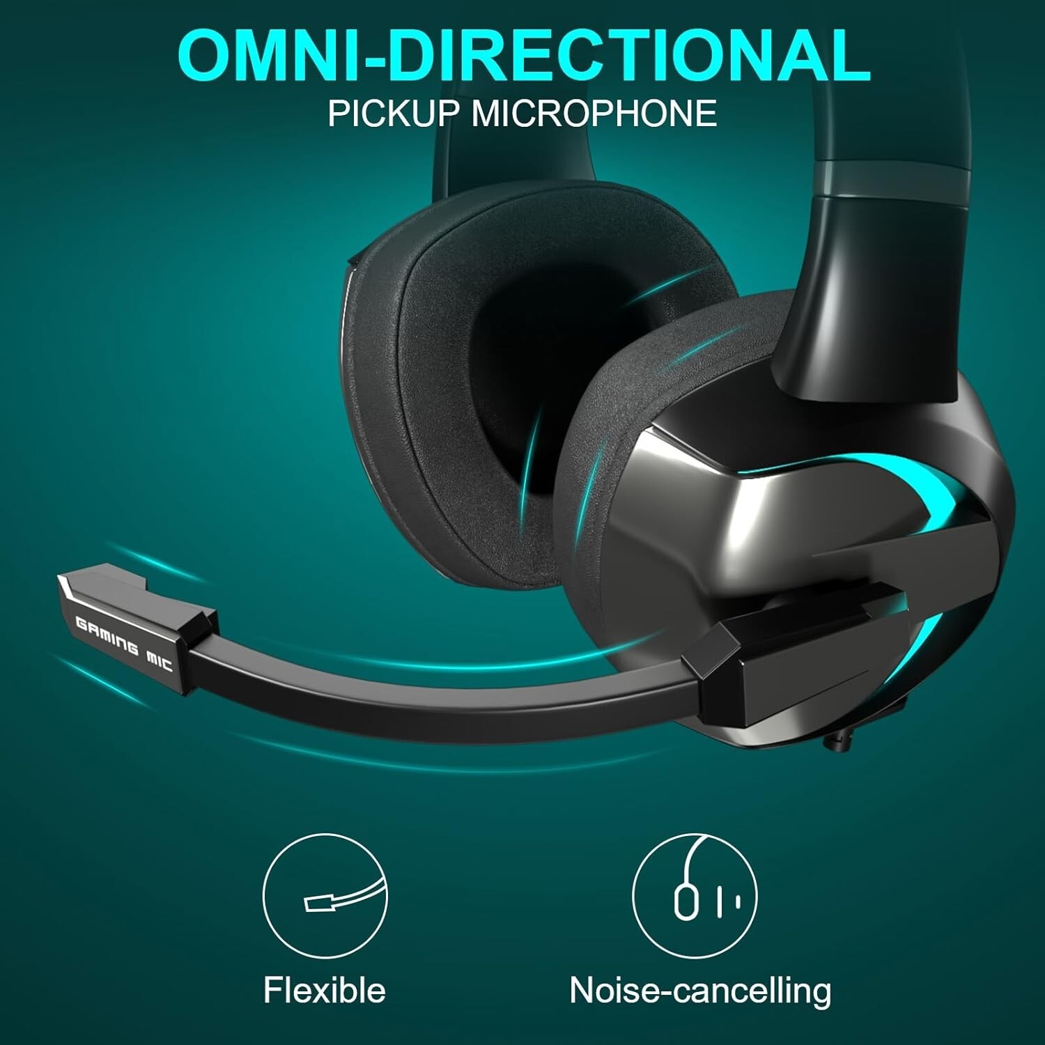 Beexcellent GM-7 Pro Gaming Headset 7.1 Stereo Surround Sound Noise Canceling