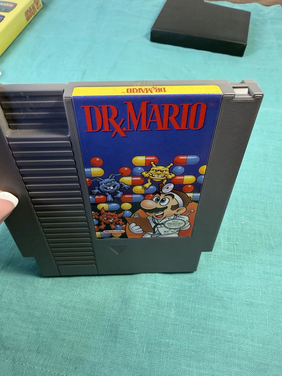 Dr. Mario (Nintendo NES, 1990) CIB Complete With Inserts Authentic