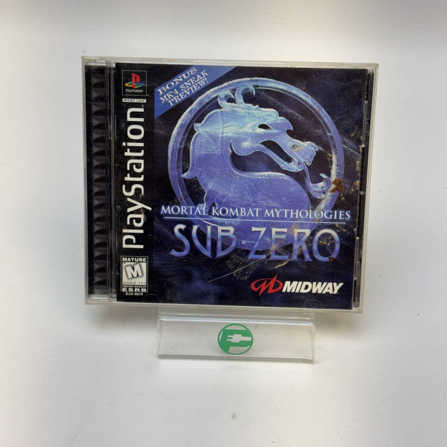 Mortal Kombat Mythologies: Sub-Zero (Sony PlayStation 1 PS1, 1997)
