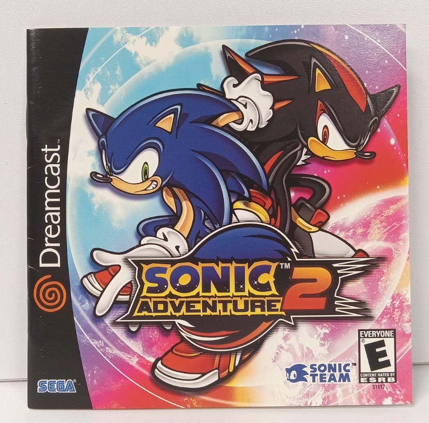 Sonic Adventure 2 (Sega Dreamcast, 2001) – CIB Complete, Tested, Good Shape!