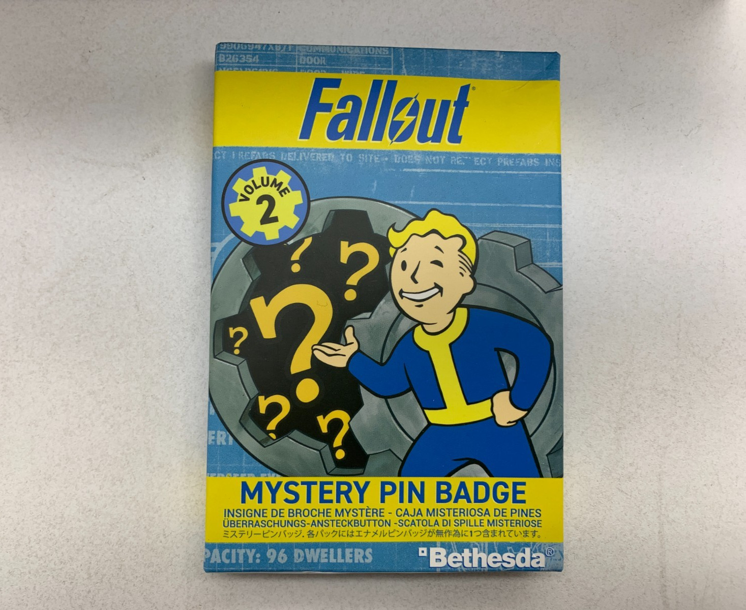 Fallout Mystery Pin Badge Series 2 Enamel Pins Full Set Of 12 Collectible Badges