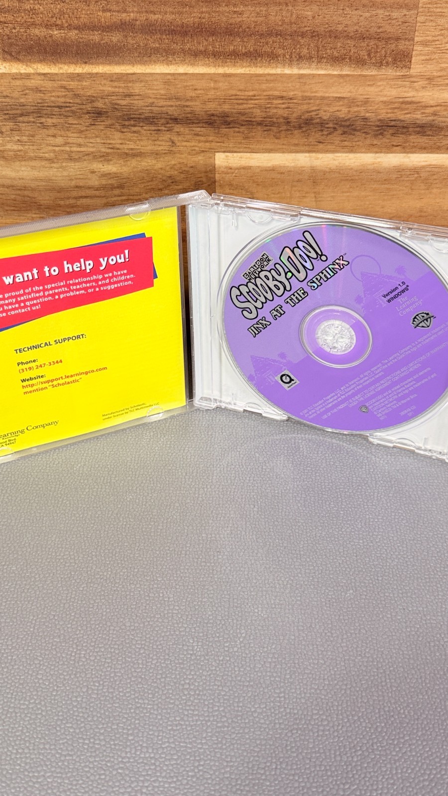 Scooby-Doo Jinx at the Sphinx PC CD-ROM Complete Cartoon Network Game