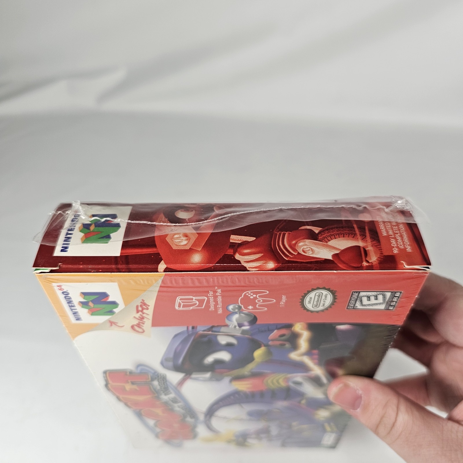 Rocket: Robot on Wheels (Nintendo 64, 1999) Game CIB Complete MINT CELLOPHANE