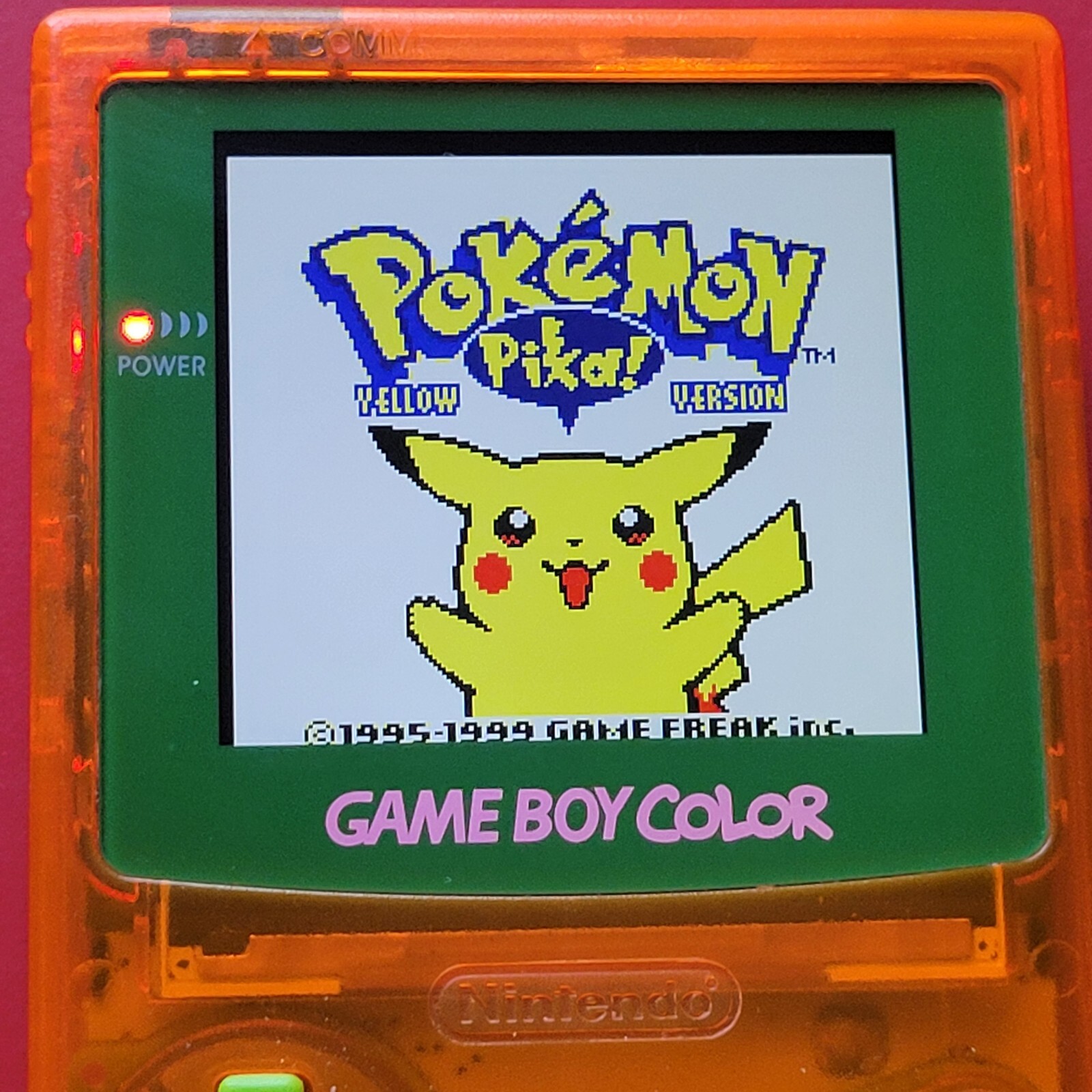 Game Boy Pokemon Blue Red Yellow Nintendo GB Original Lot 3 Games Authentic Save