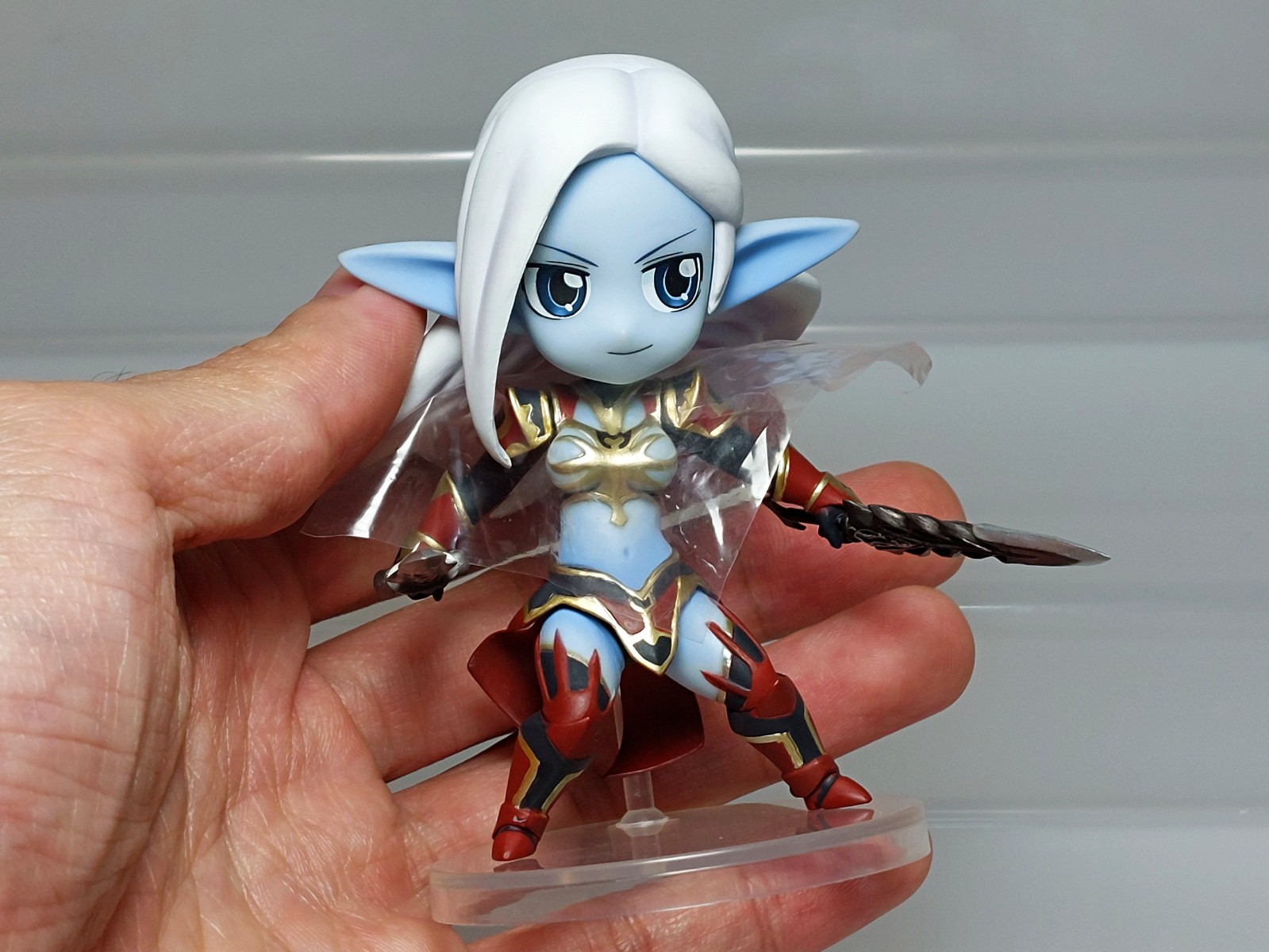 Choco Ochi Lineage 2 II x Hirai Yukio Dark Elf Figure Orchid Seed 2011 3.2in