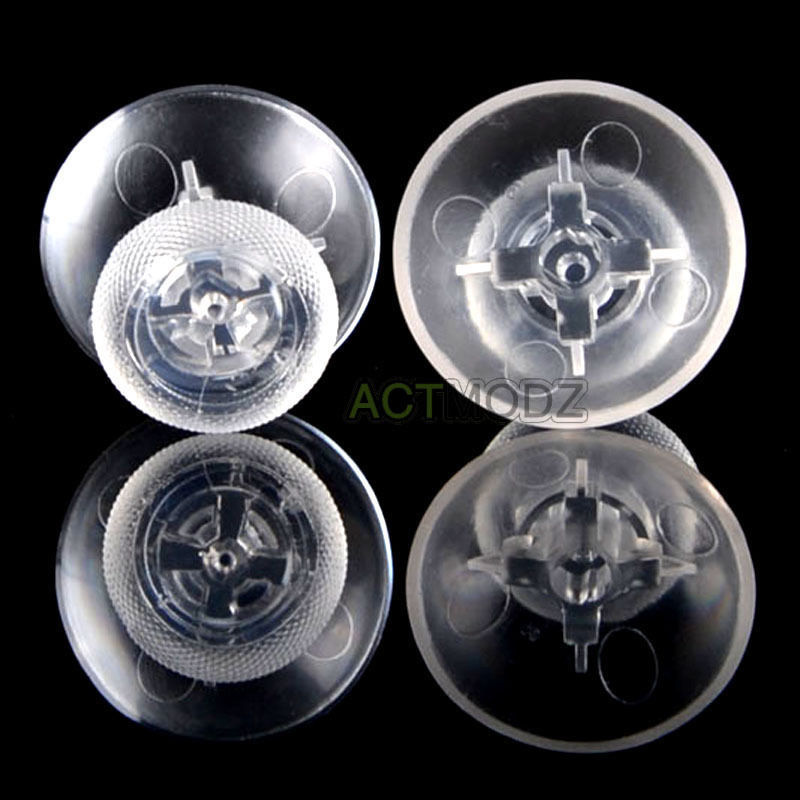 2 Pcs Transparent Custom Thumbsticks Joysticks For Microsoft Xbox one Controller
