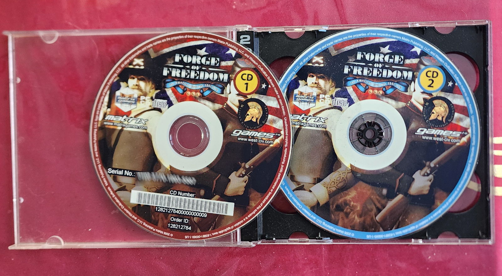 Forge Of Freedom The American Civil War (2006) PC EPIC Civil War Strategy Game!