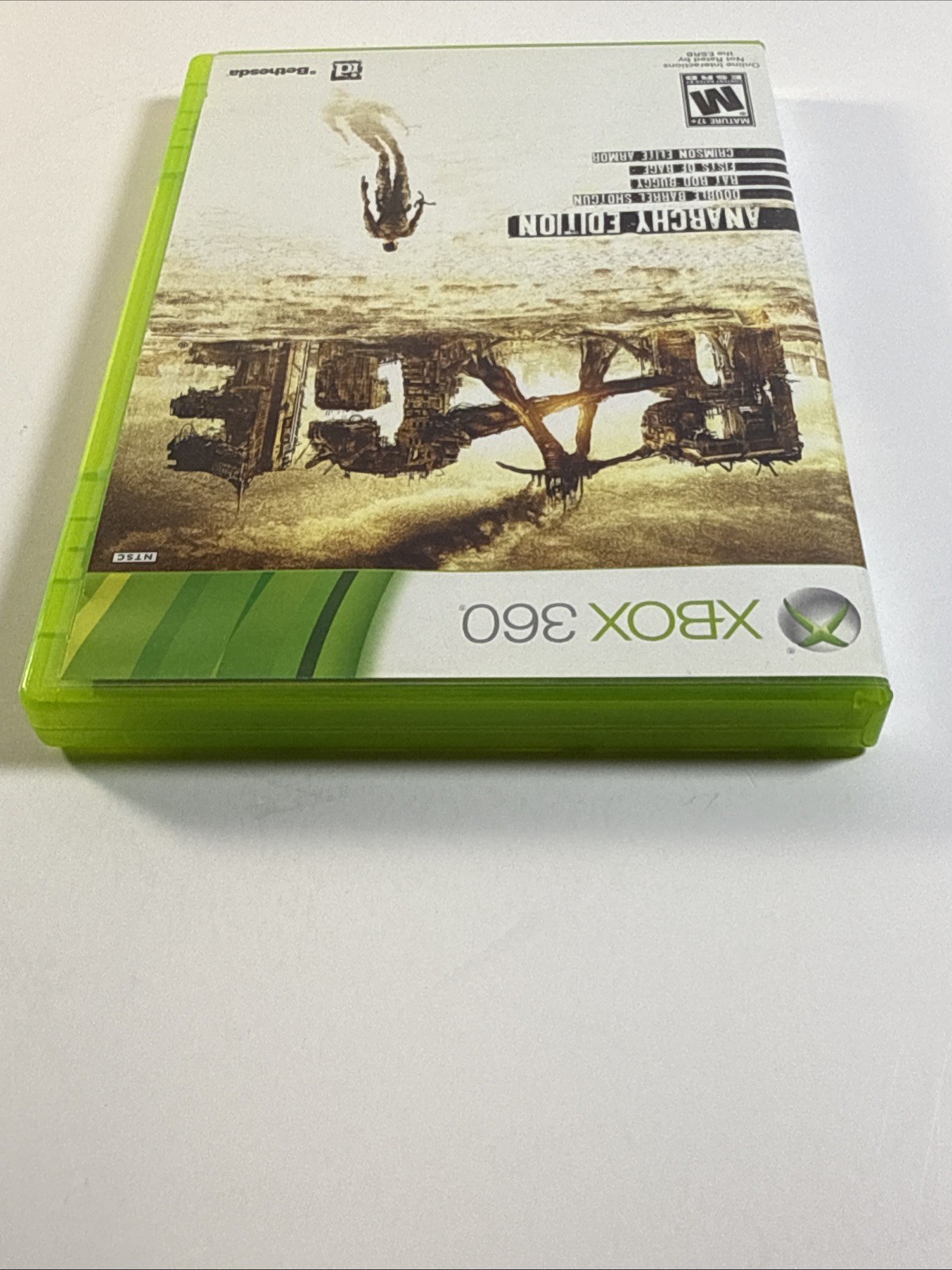 Rage (Microsoft Xbox 360, 2011) Complete Tested Working