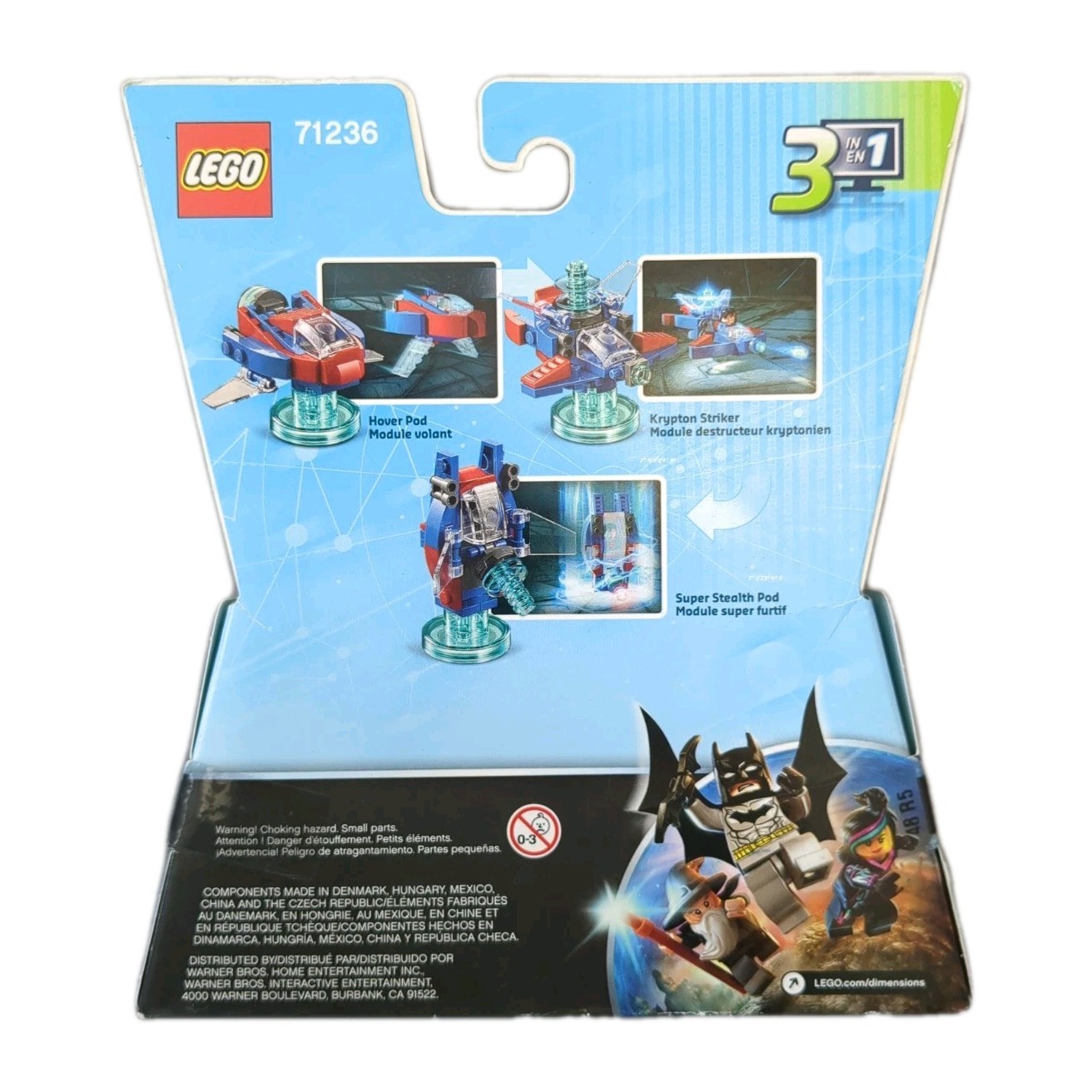 LEGO Dimensions Superman Fun Pack 71236 DC Comics Building Toy Figure New