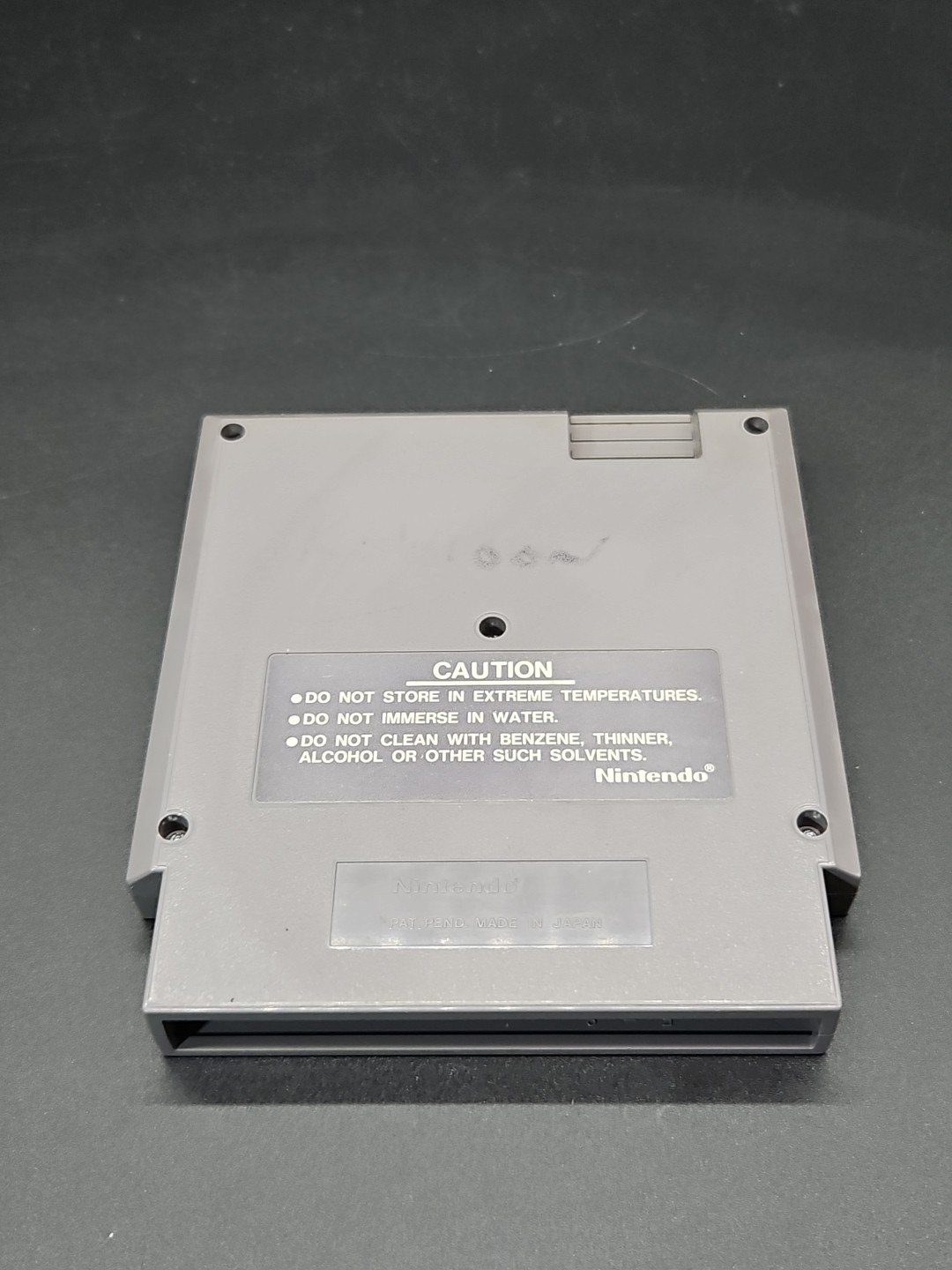NINTENDO NES KUNG-FU ORIGINAL CARTRIDGE ONLY Writing On The Back