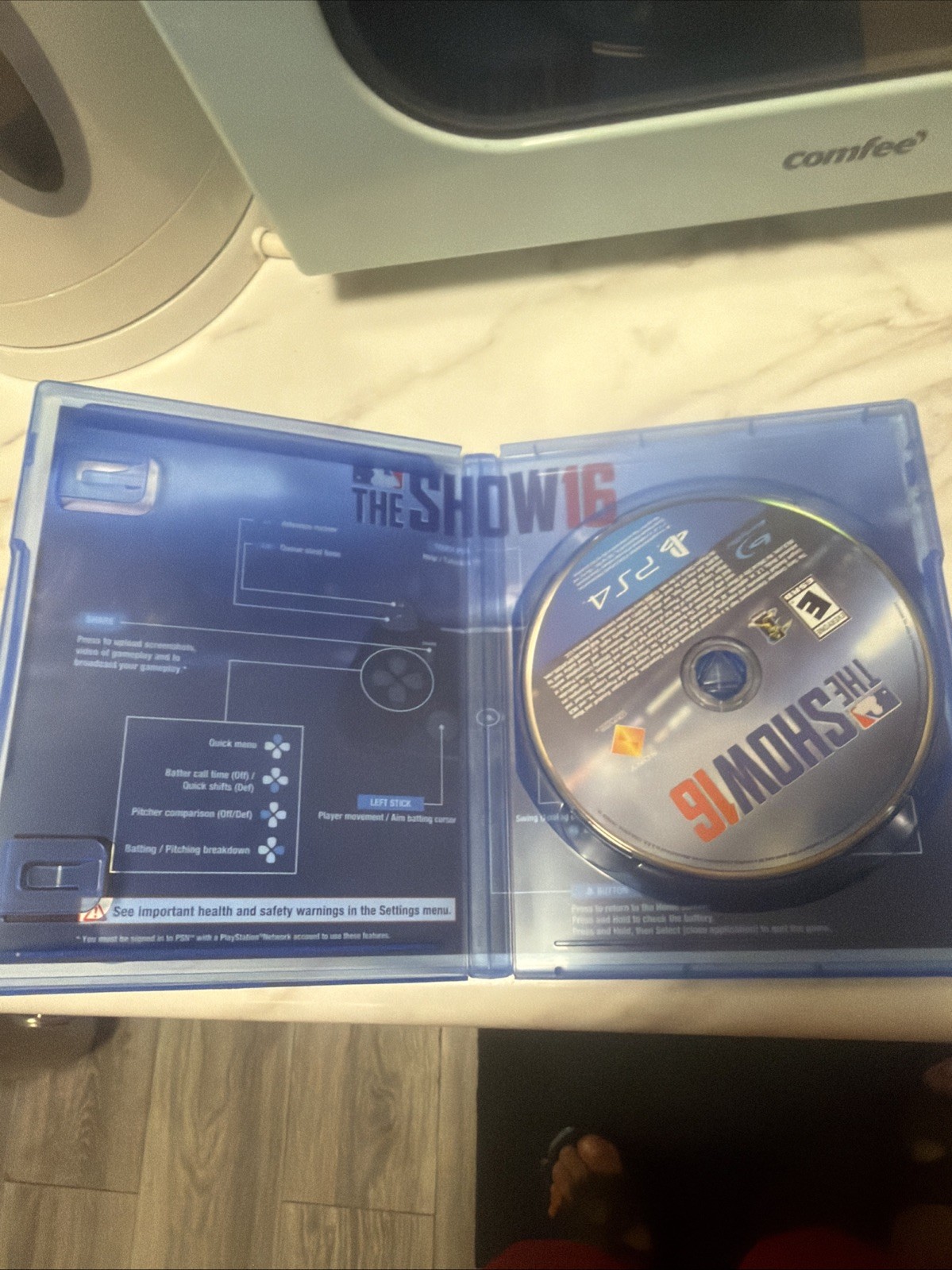 MLB 16 The Show – Sony PlayStation 4 ,As Is No Booklet.
