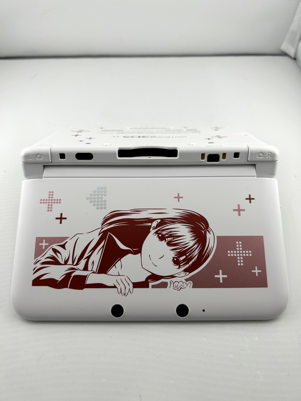 [S-rank] Nintendo 3DS LL XL console Love Plus + Nene with Charger/Stylus