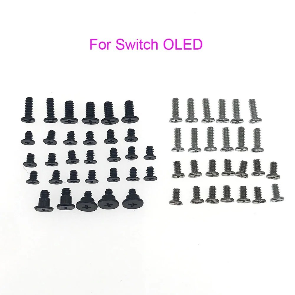 Full Screw Set for Nintendo Switch/Lite/OLED Console Housing Repair Replacement
